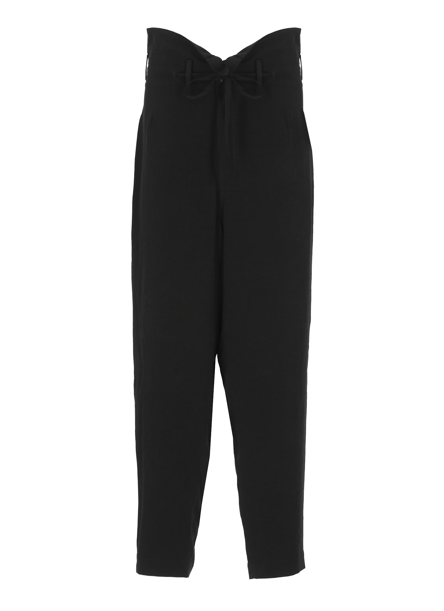 Y's Pants With Drawstrings In Black