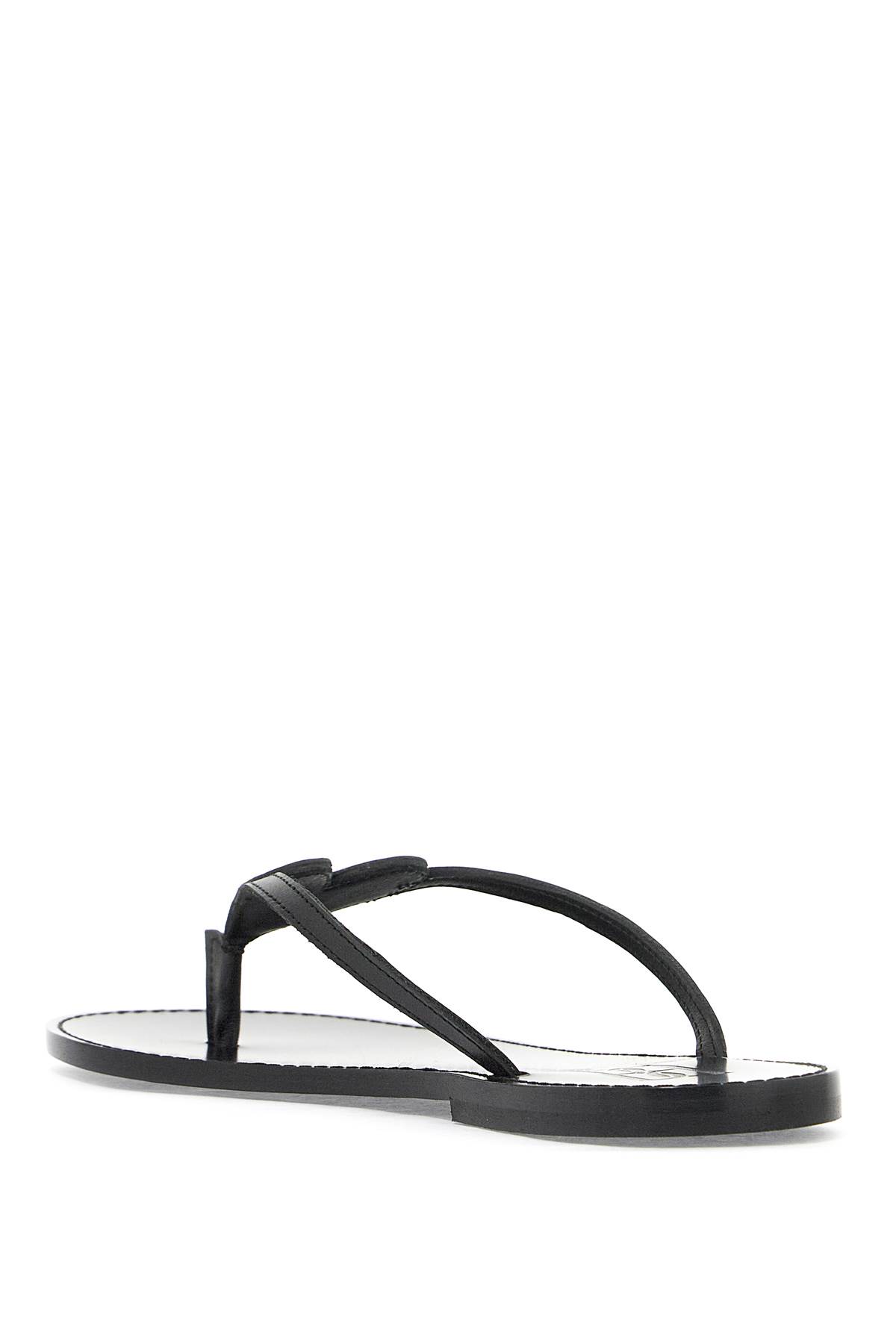 Shop By Malene Birger Ladina Flip-f In Black (black)