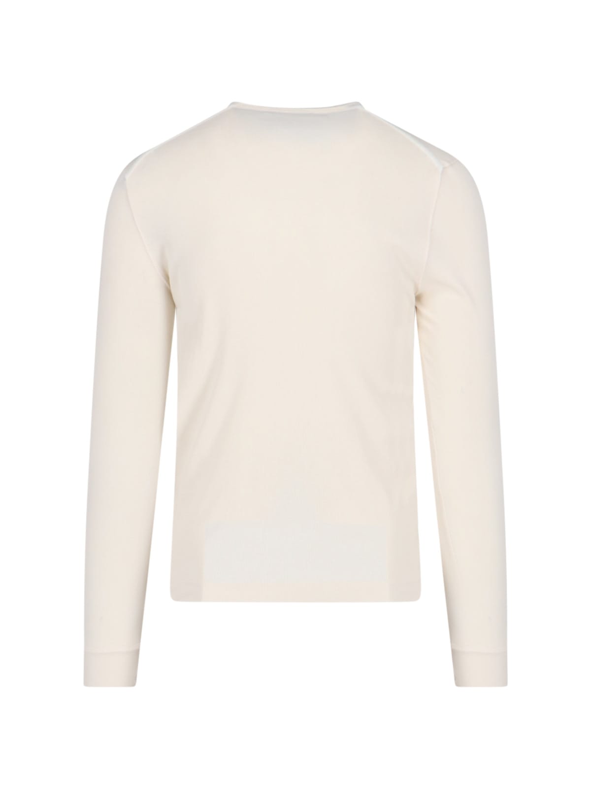 Shop Tom Ford Basic Henley Sweater In White