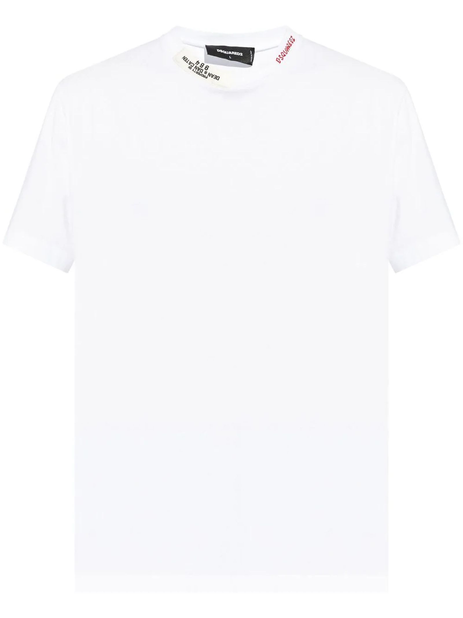 Shop Dsquared2 T-shirts And Polos White