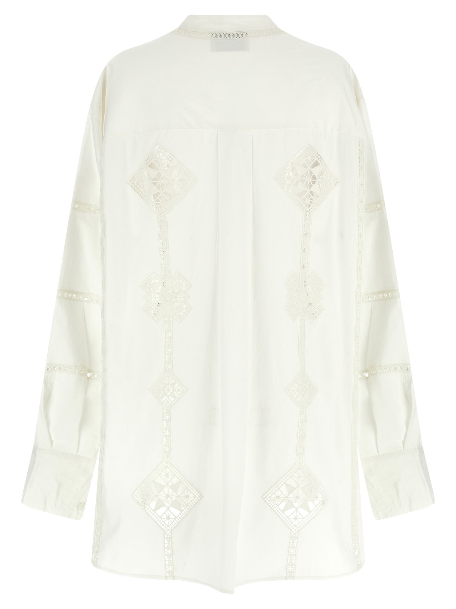 Isabel Marant Soeline Long-sleeved Shirt In White