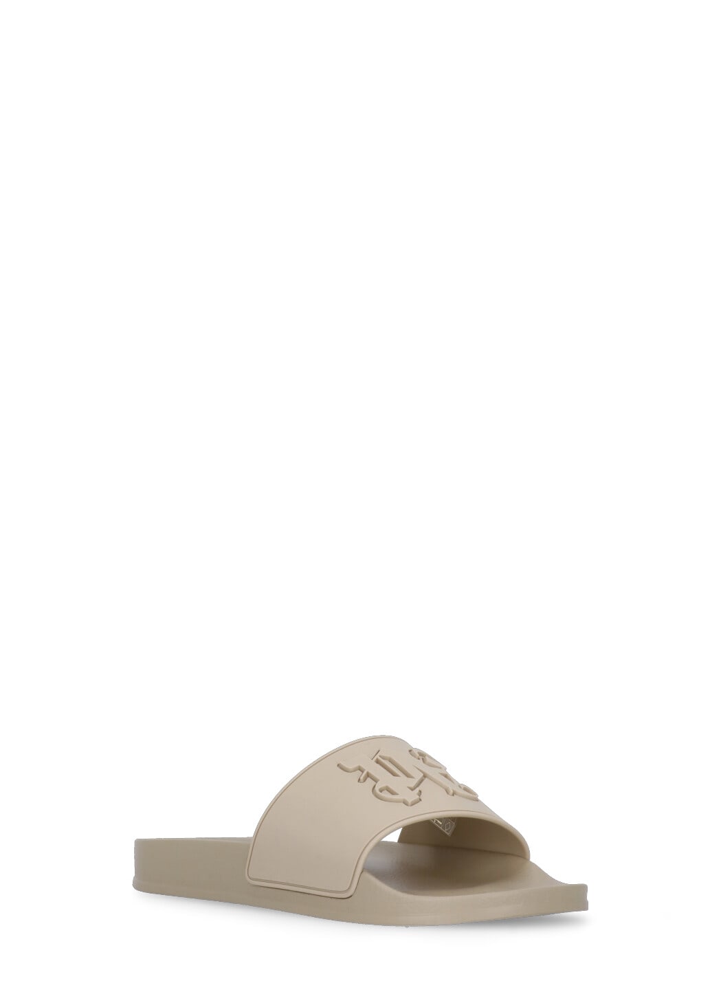 Palm Angels Sandals Beige In Beige