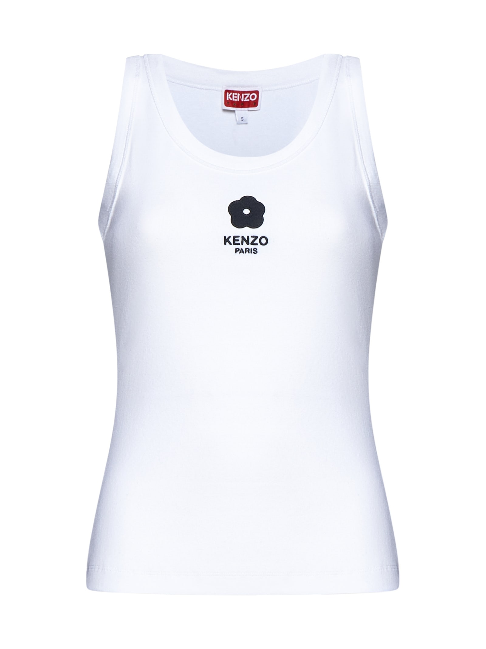 Shop Kenzo Top In White