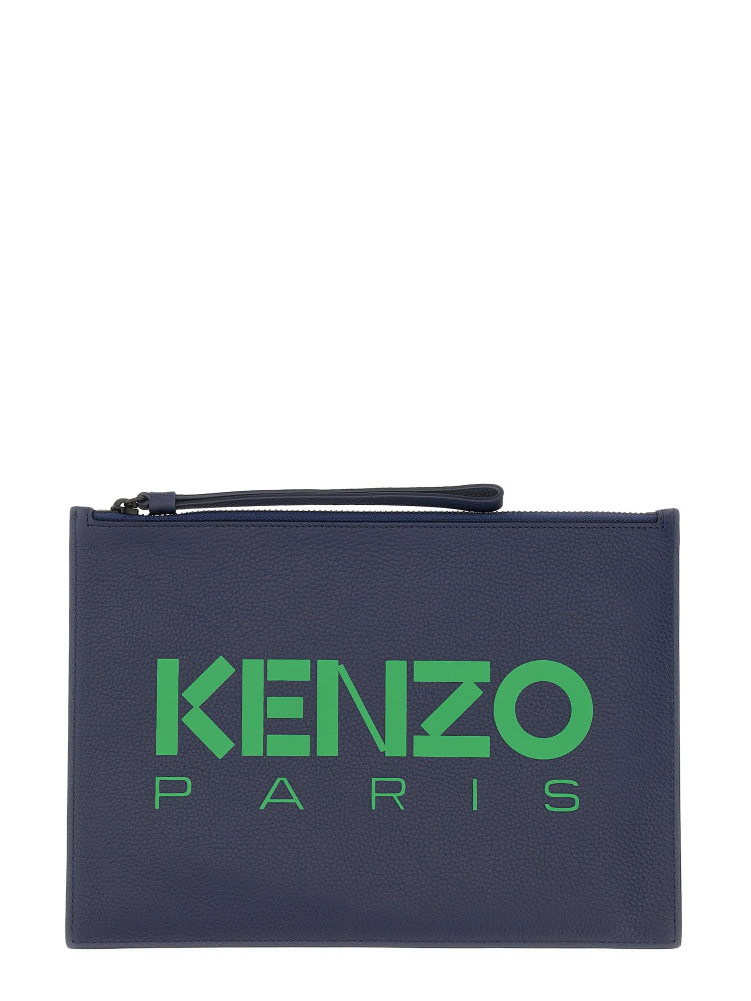 Kenzo Document Bag With Logo