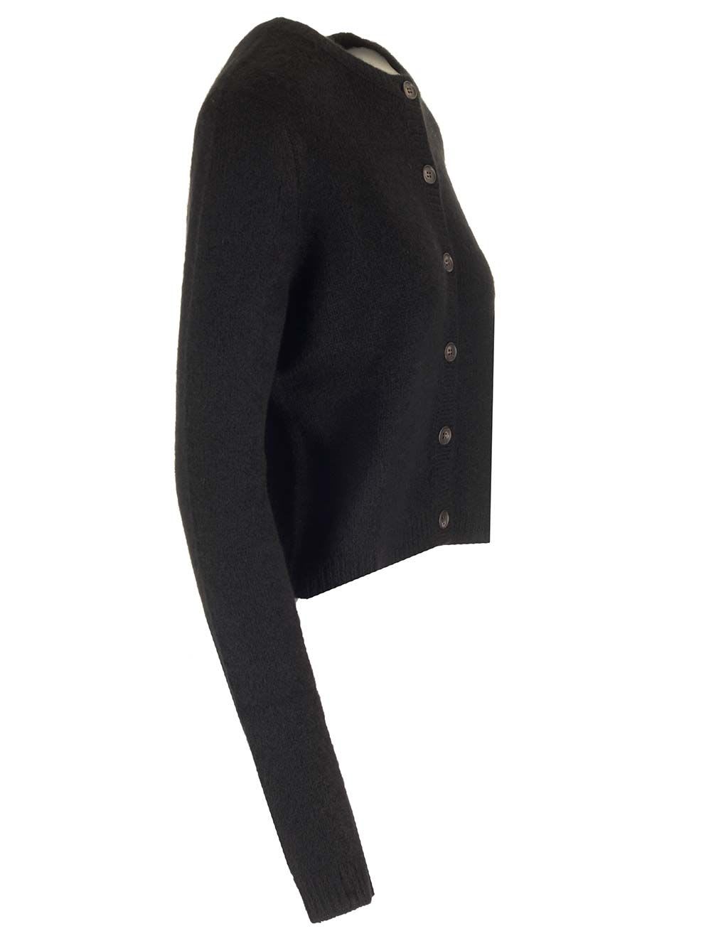 Shop Lisa Yang Felicia Cashmere Cardigan In Black