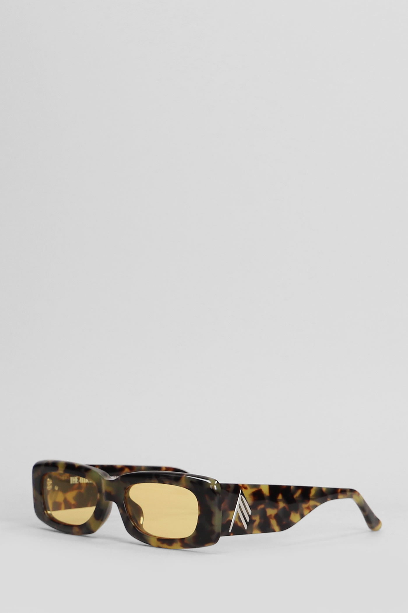 Attico Mafra Sunglasses In Tortoise Shell Acrylic In Brown
