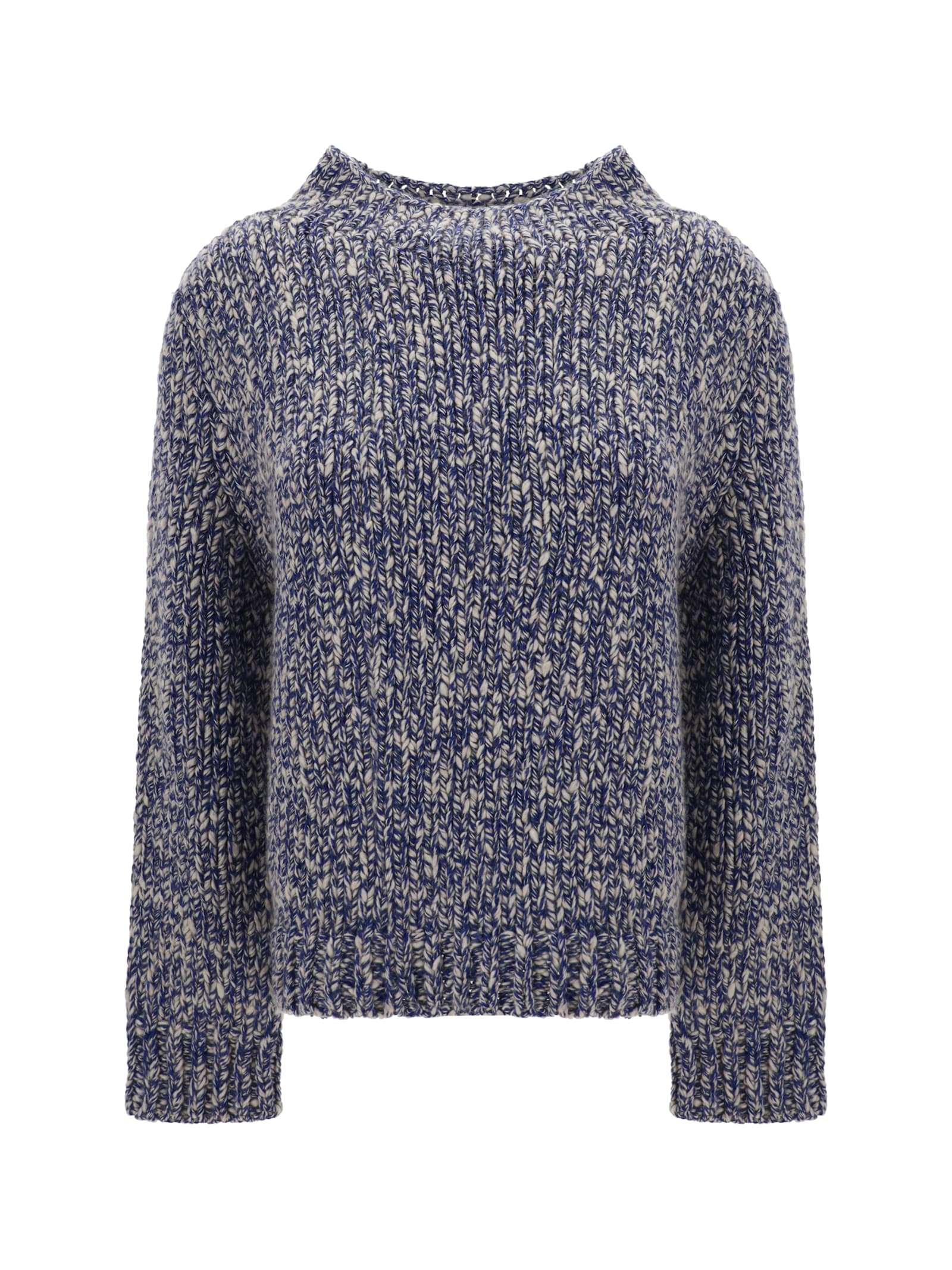 Shop The Row Hauren Sweater In Blue / Porcelain