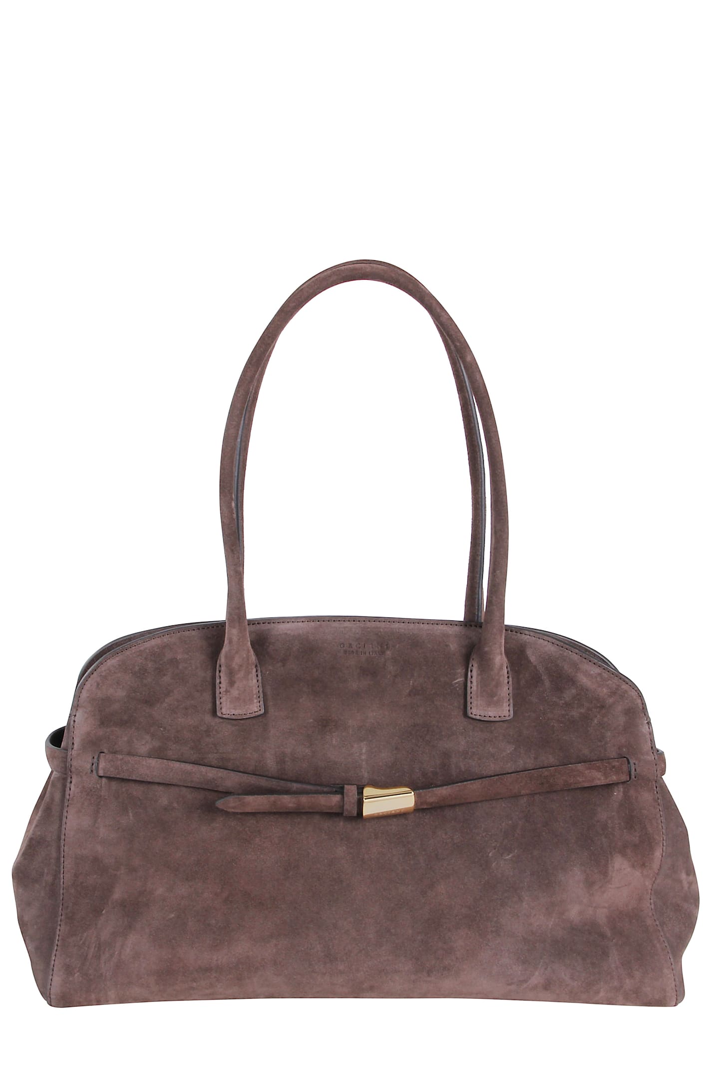 Orciani Borsa A Mano In Brown