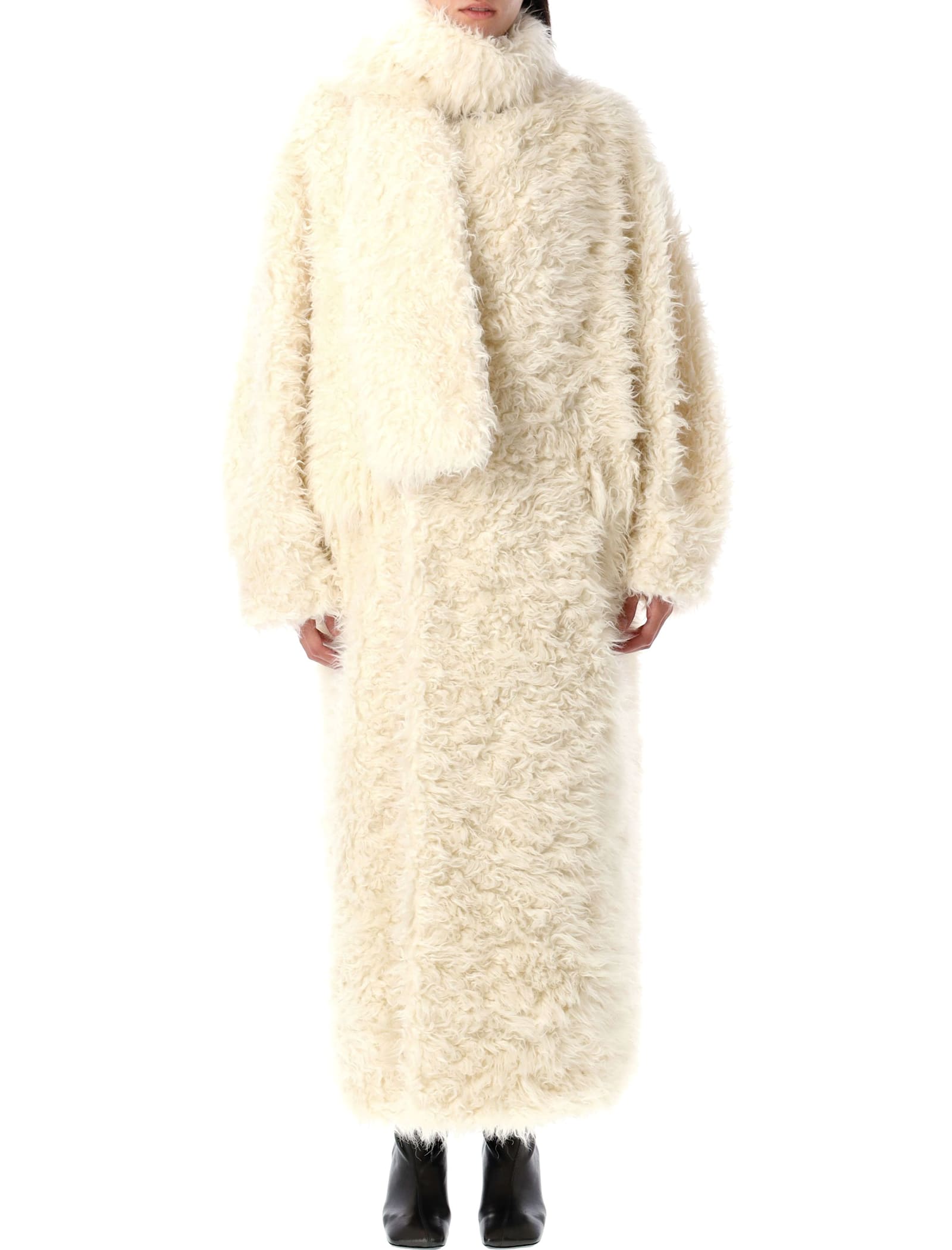 Faux-fur Long Coat