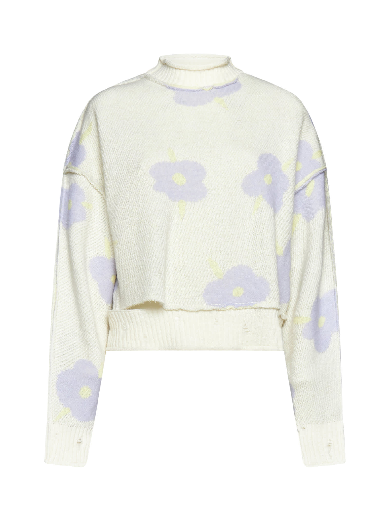 Shop Rus Sweater In Chalk