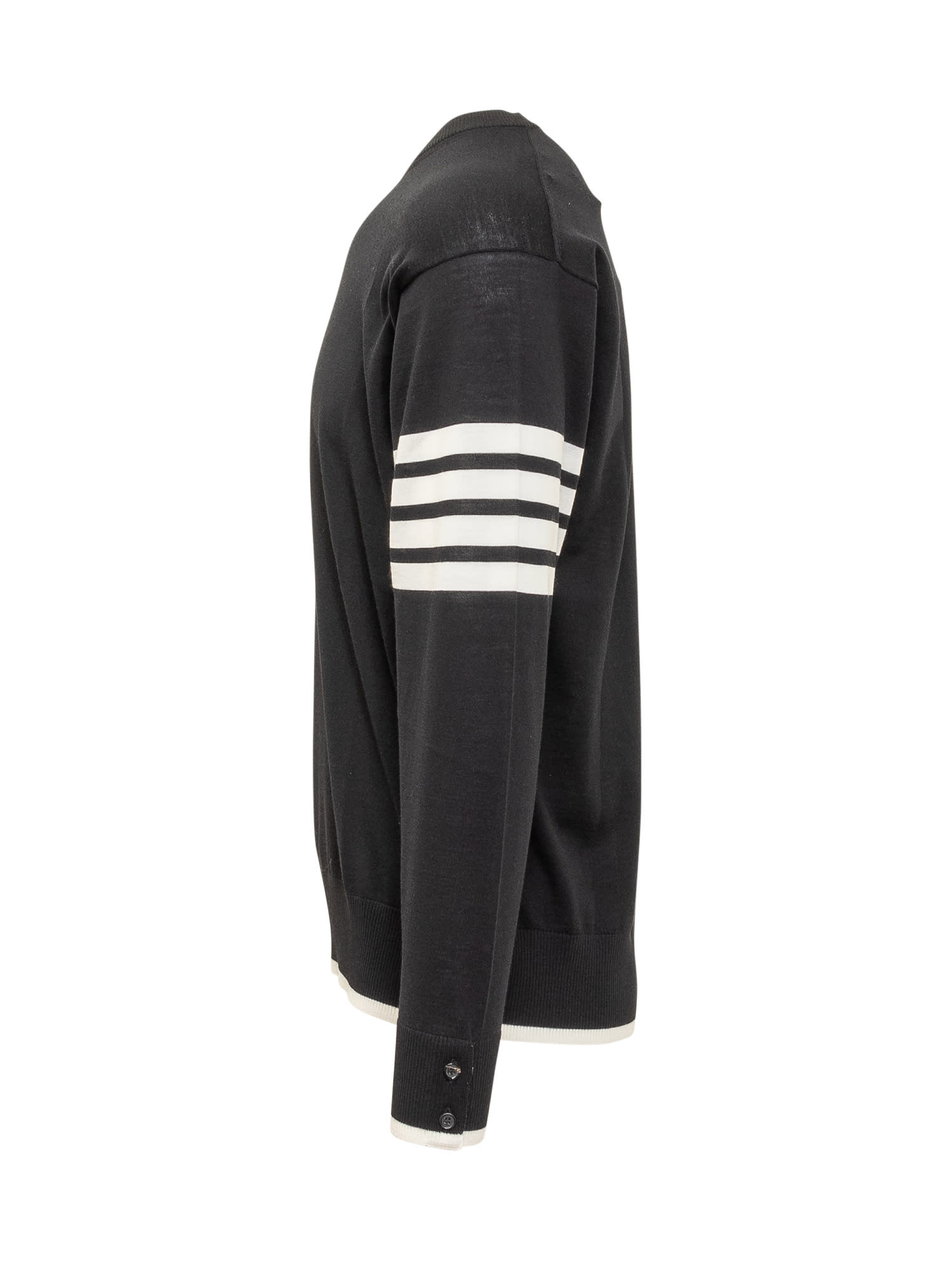 Shop Thom Browne Pullover In Black