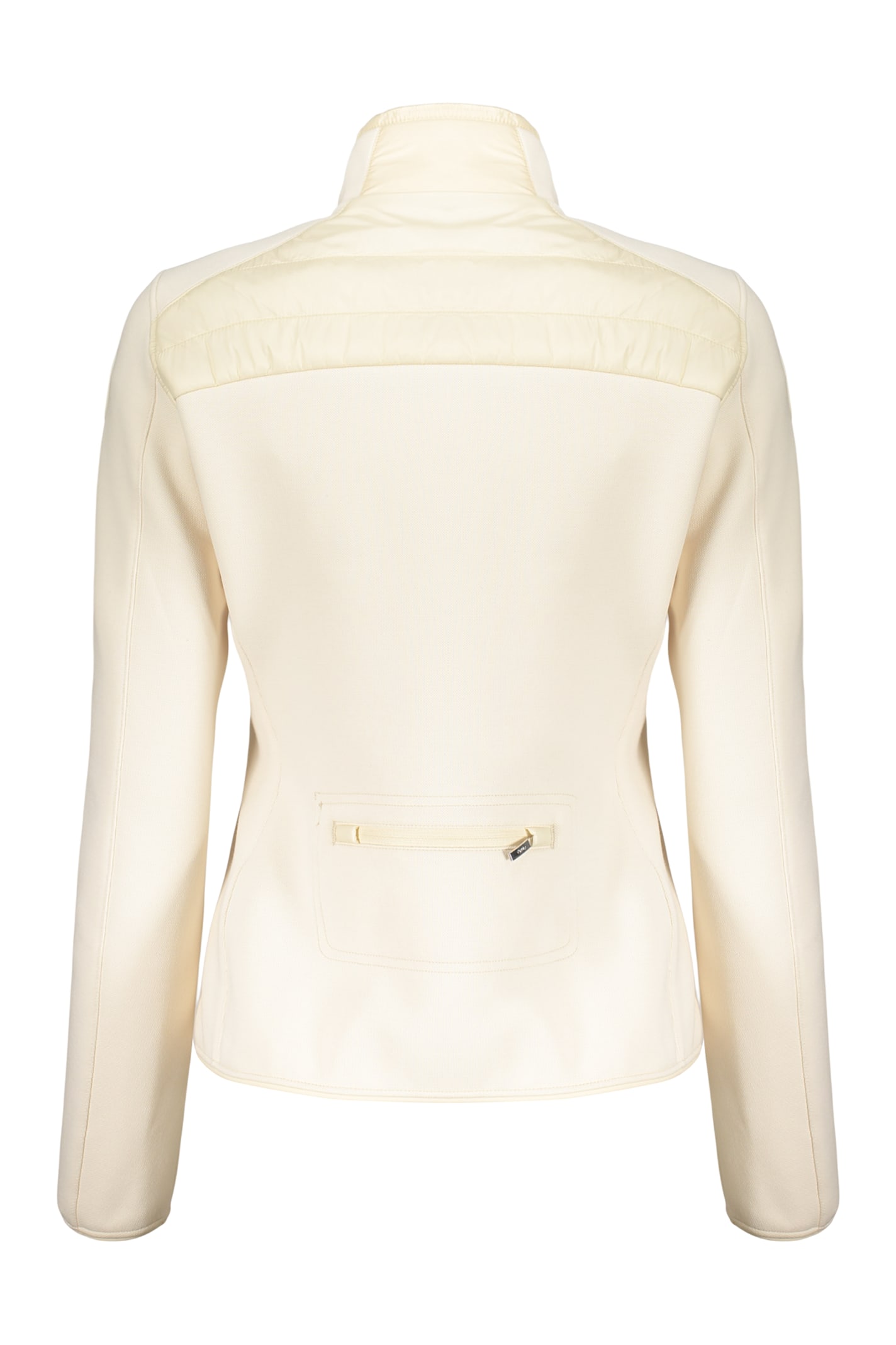 Parajumpers Lightweight Beige Jacket With Modern Colored Zipper In Neutral