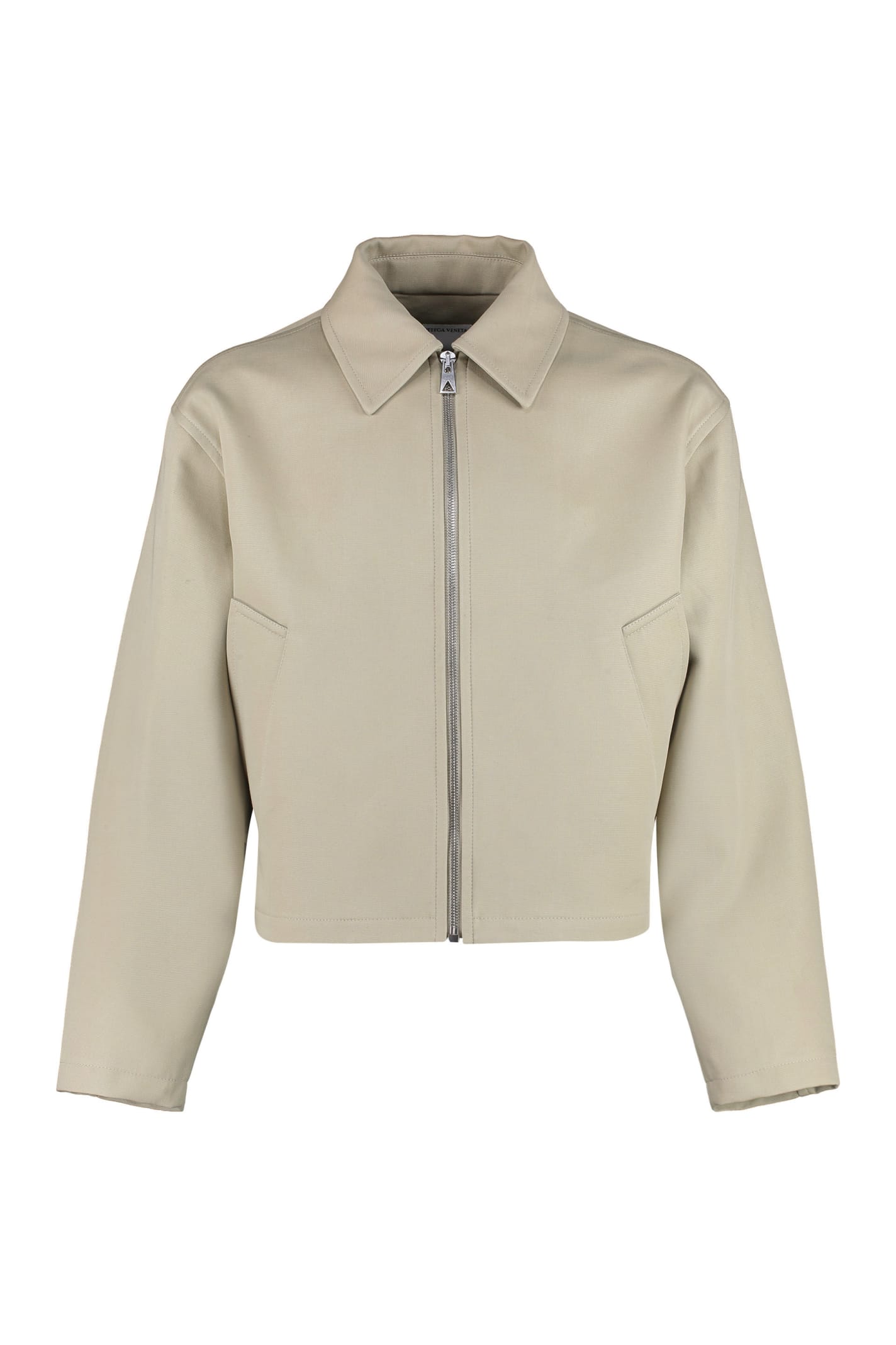 BOTTEGA VENETA WOOL AND COTTON JACKET