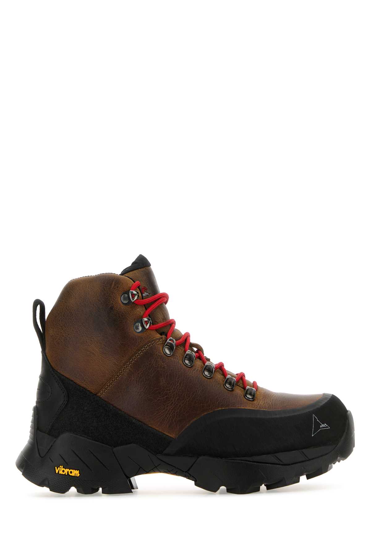 Shop Roa Brown Leather Andreas Ankle Boots In 005