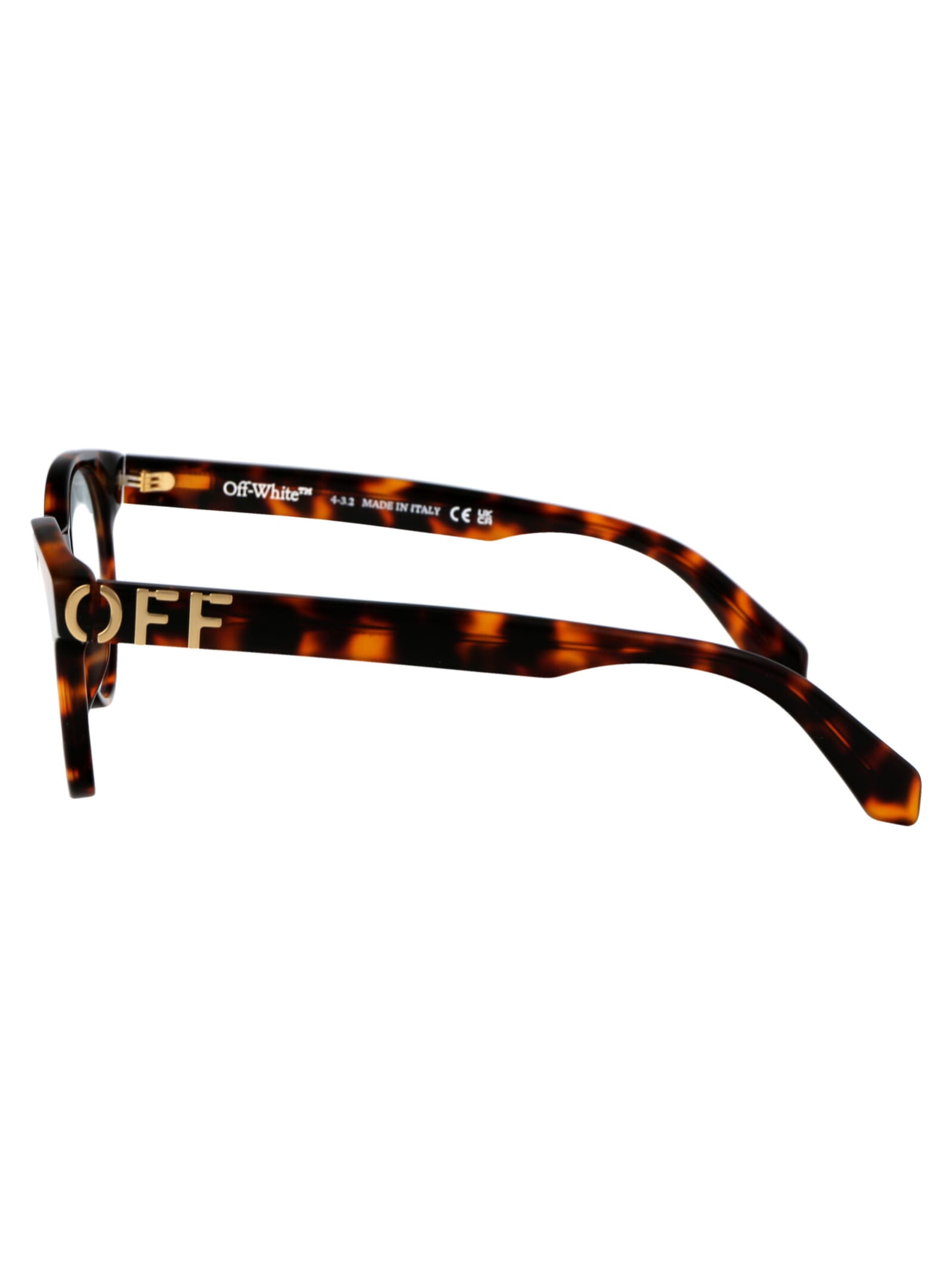 Shop Off-white Optical Style 68 Glasses In 6000 Havana