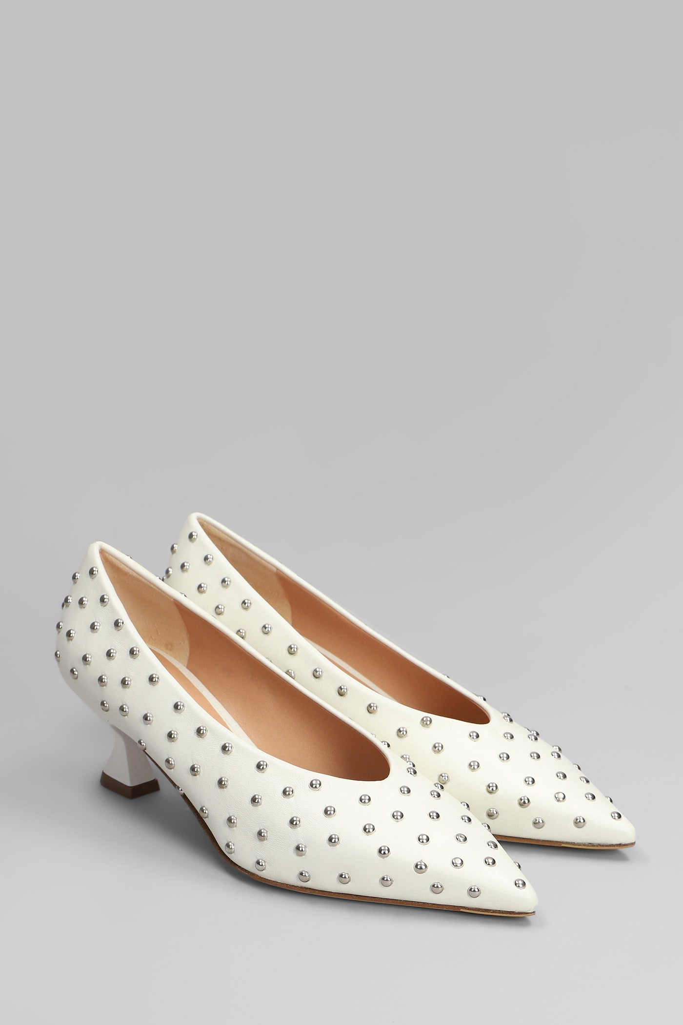 The Seller Pumps In White Leather In White