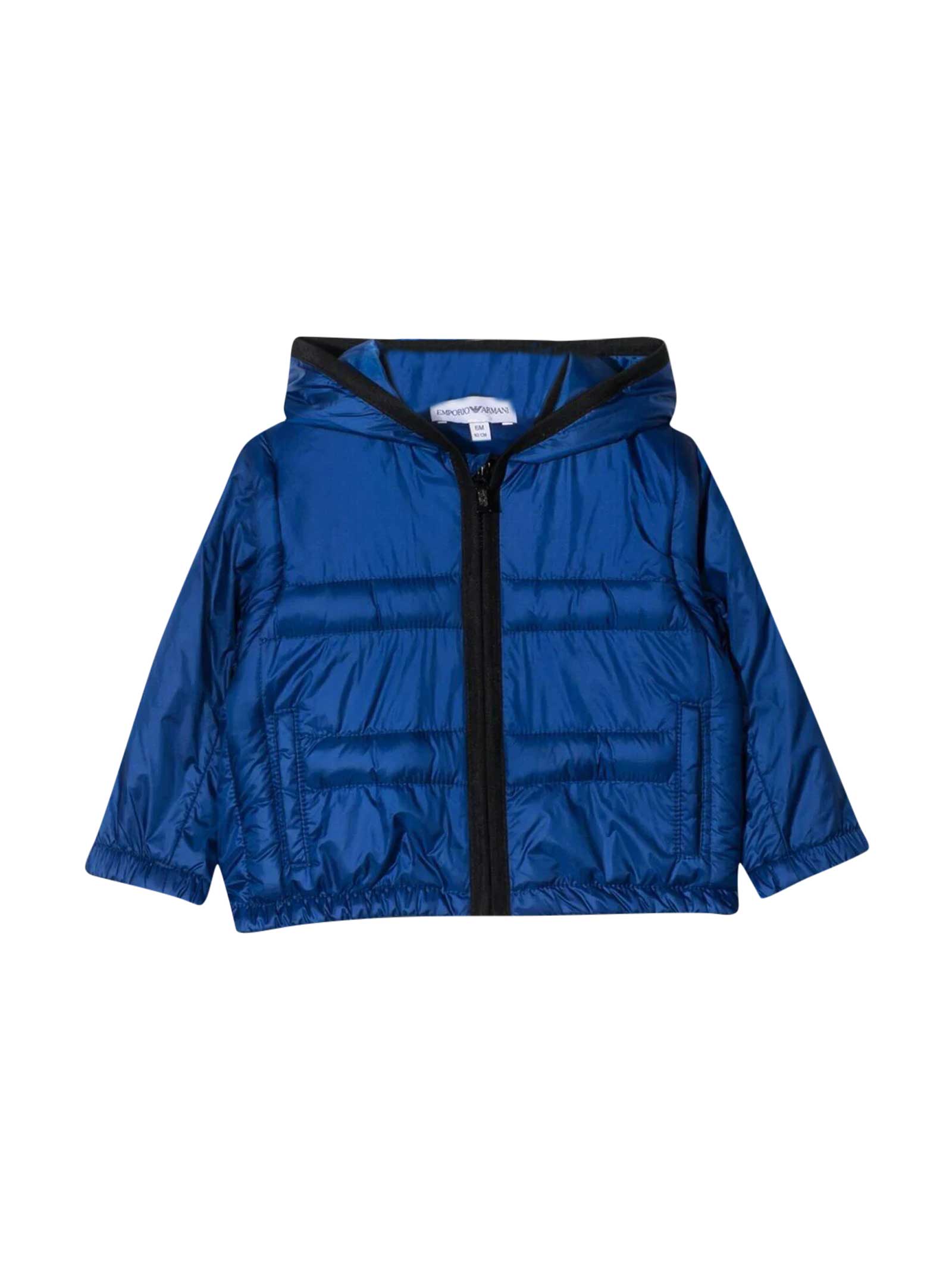Emporio Armani Blue Padded Jacket