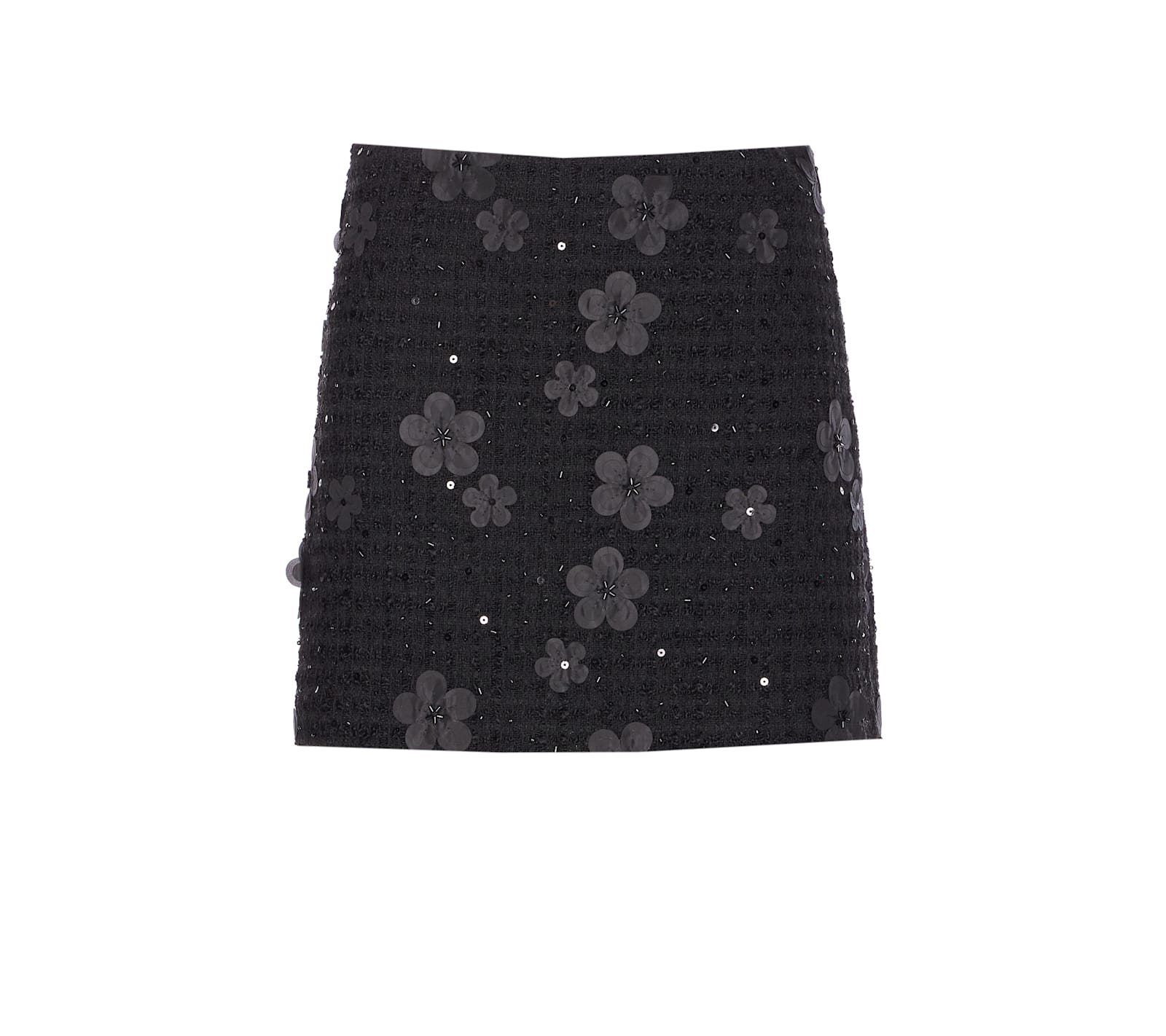 Twinset Mini Skirt In Black