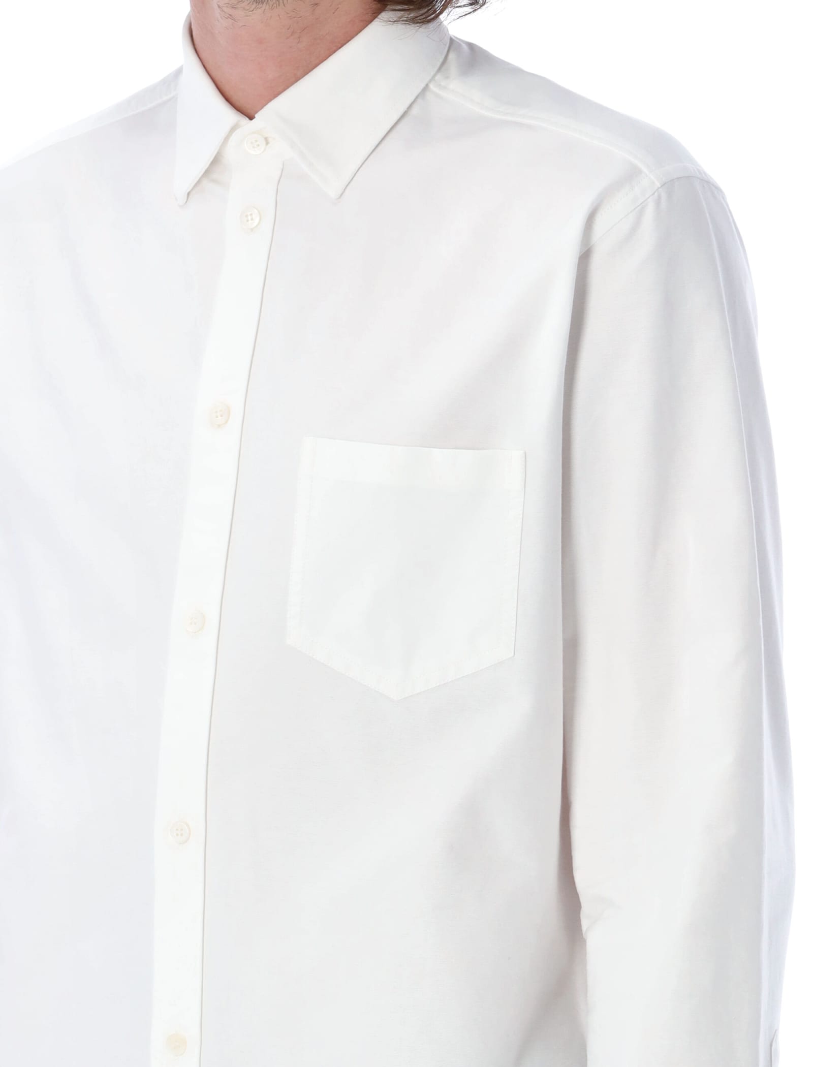 Shop Golden Goose Alvise Regular Shirt In White