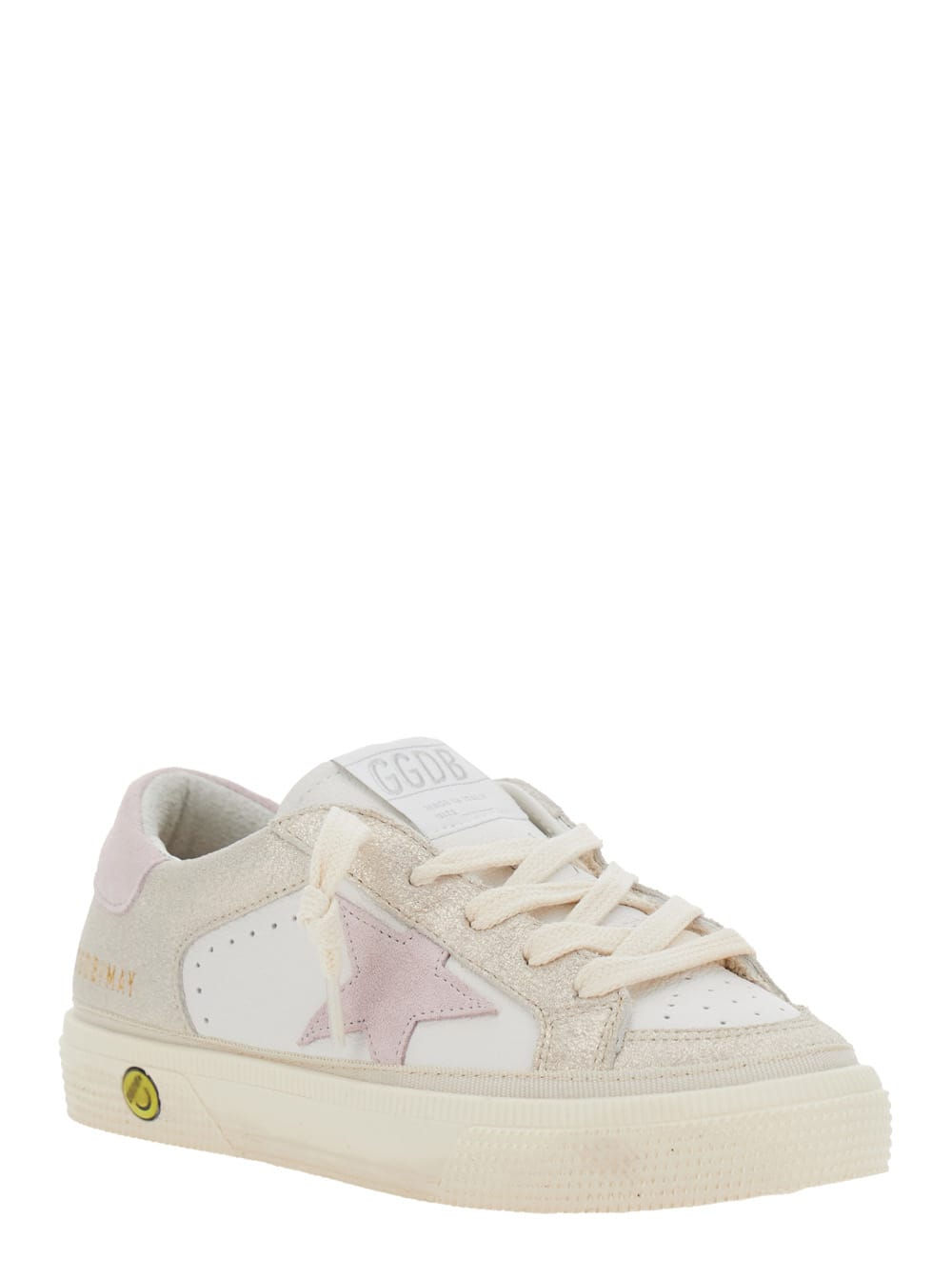 Golden Goose May Low Top Sneaker In Neutral