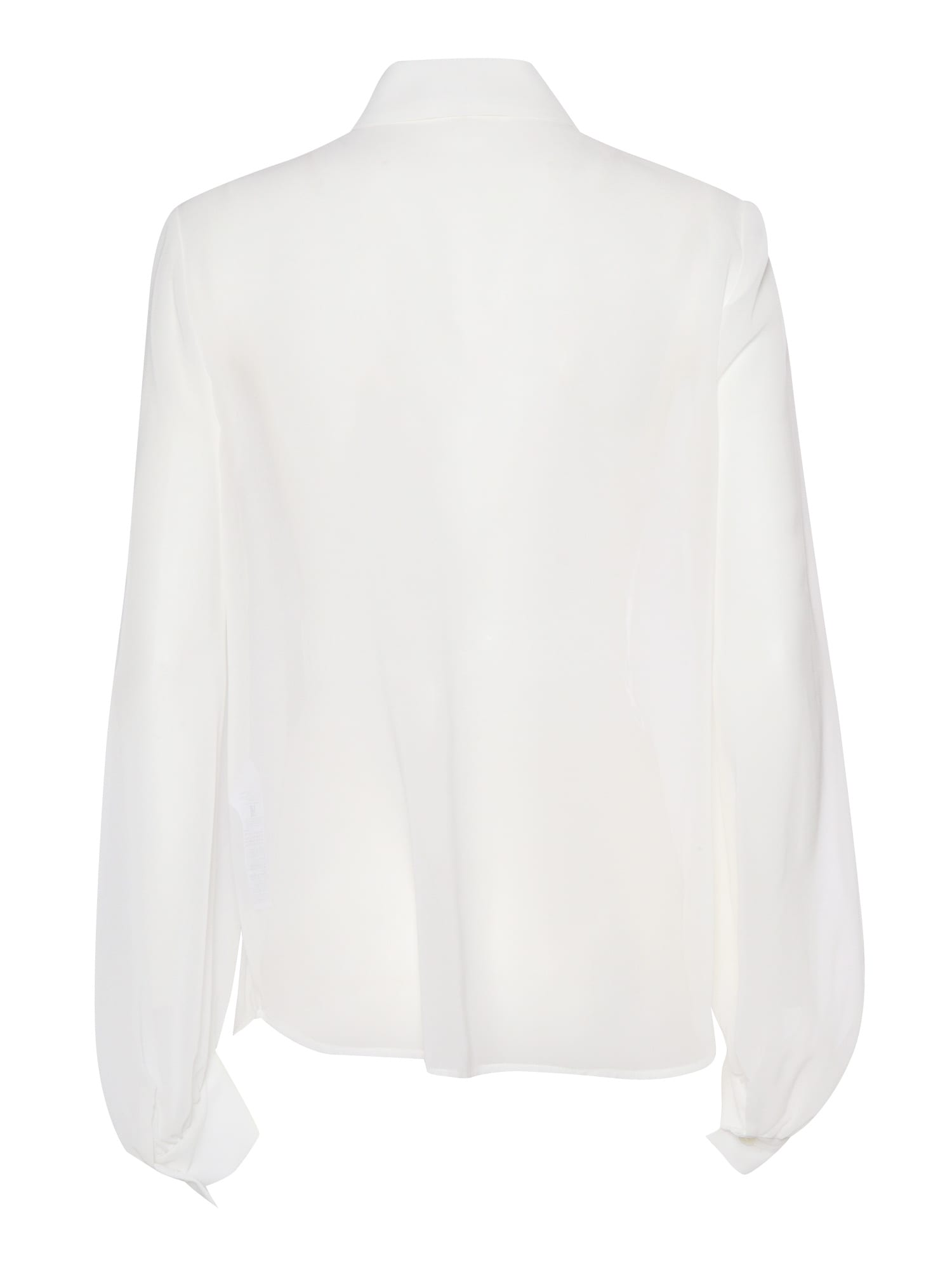 Shop P.a.r.o.s.h Camicia Con Pizzo In White