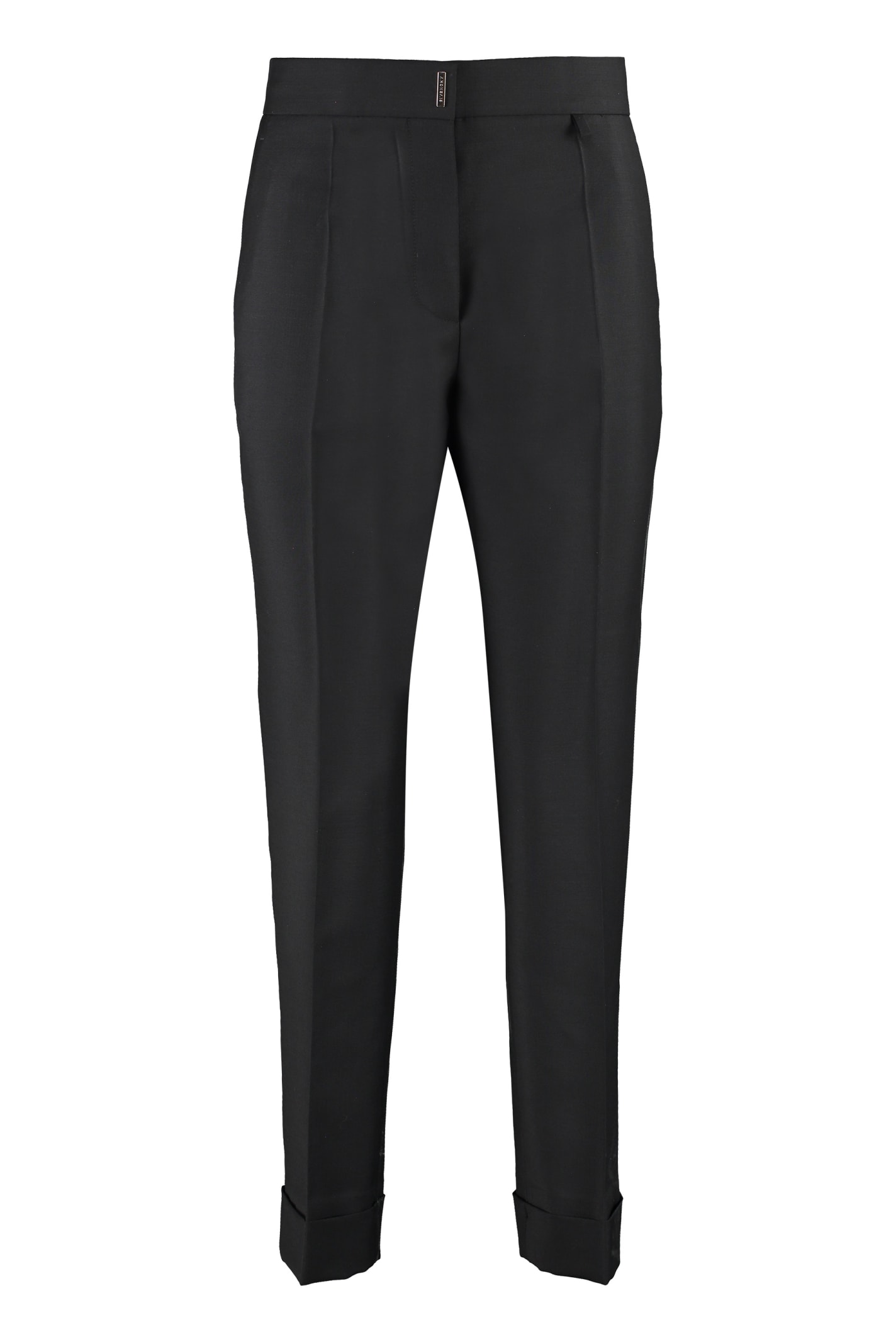 Givenchy Wool Blend Slim Fit Tailored Trousers