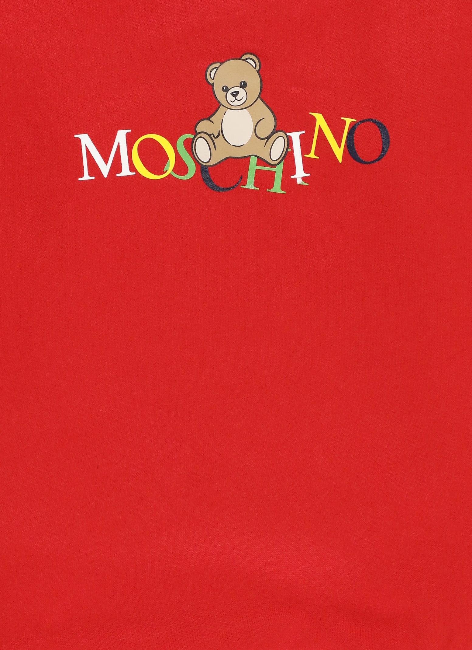 Moschino Teddy Sweatshirt In Animal Print