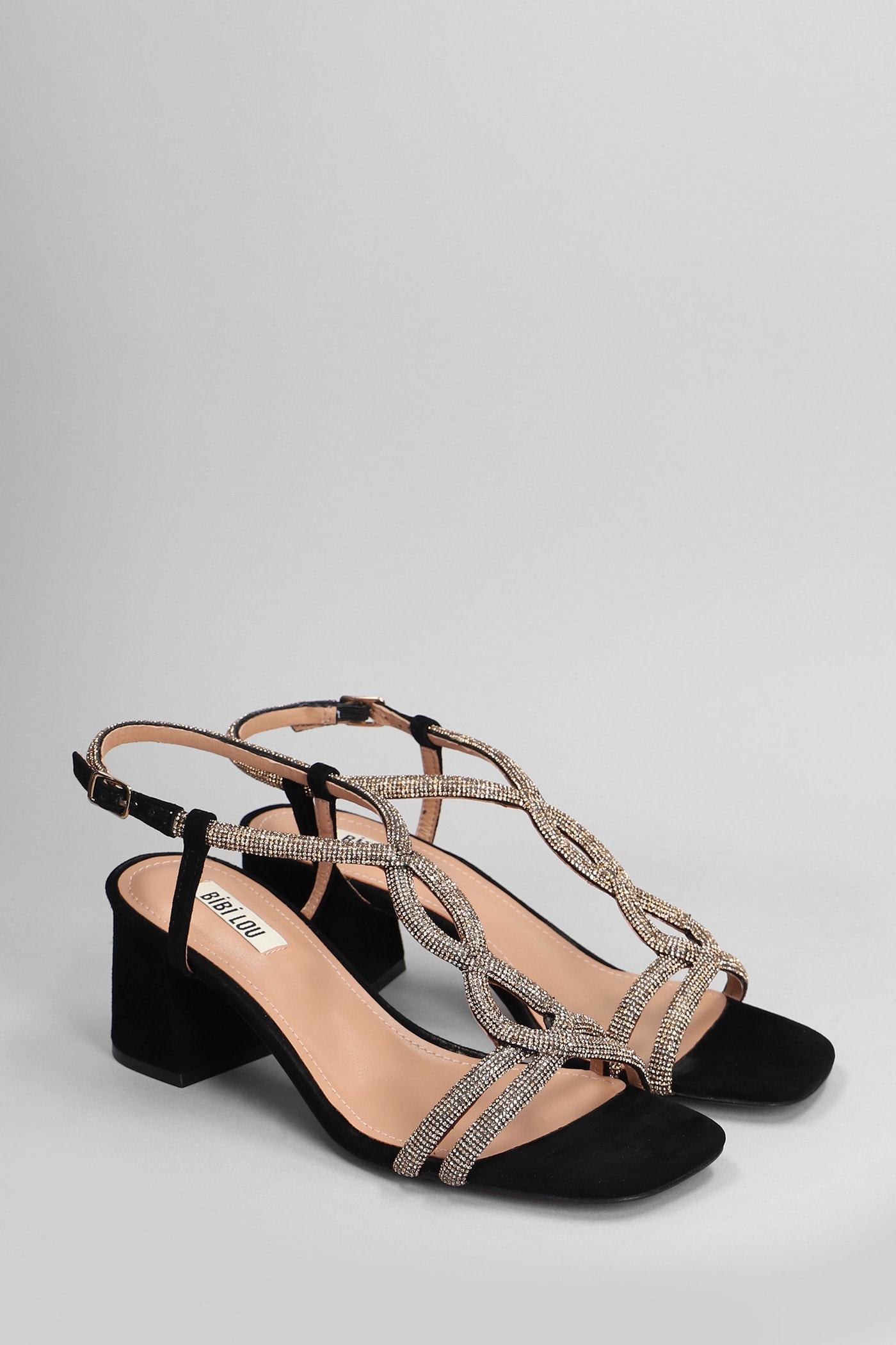 Shop Bibi Lou Tansy 60 Sandals In Black Suede