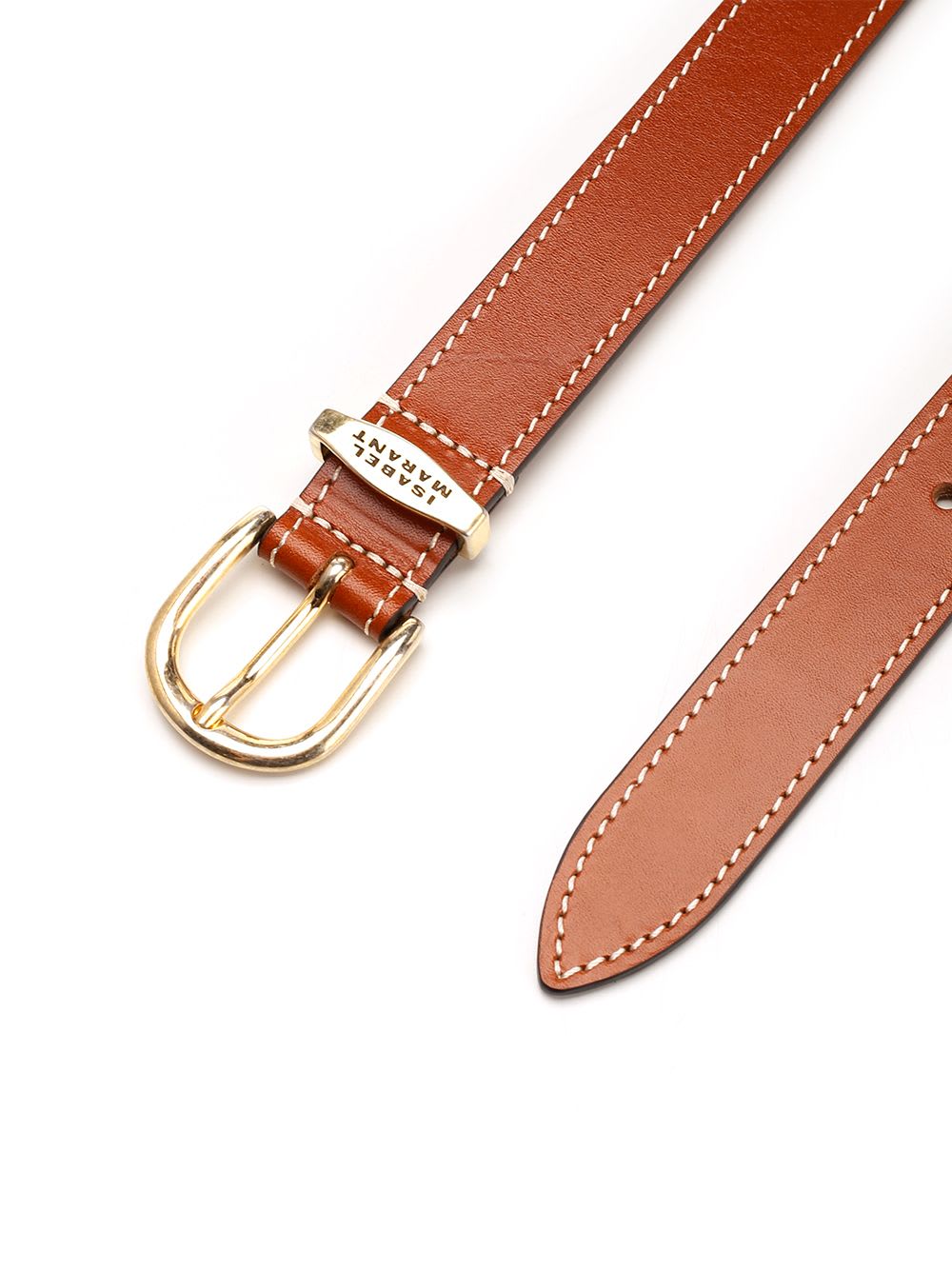 Shop Isabel Marant Zadd Belt In Brown