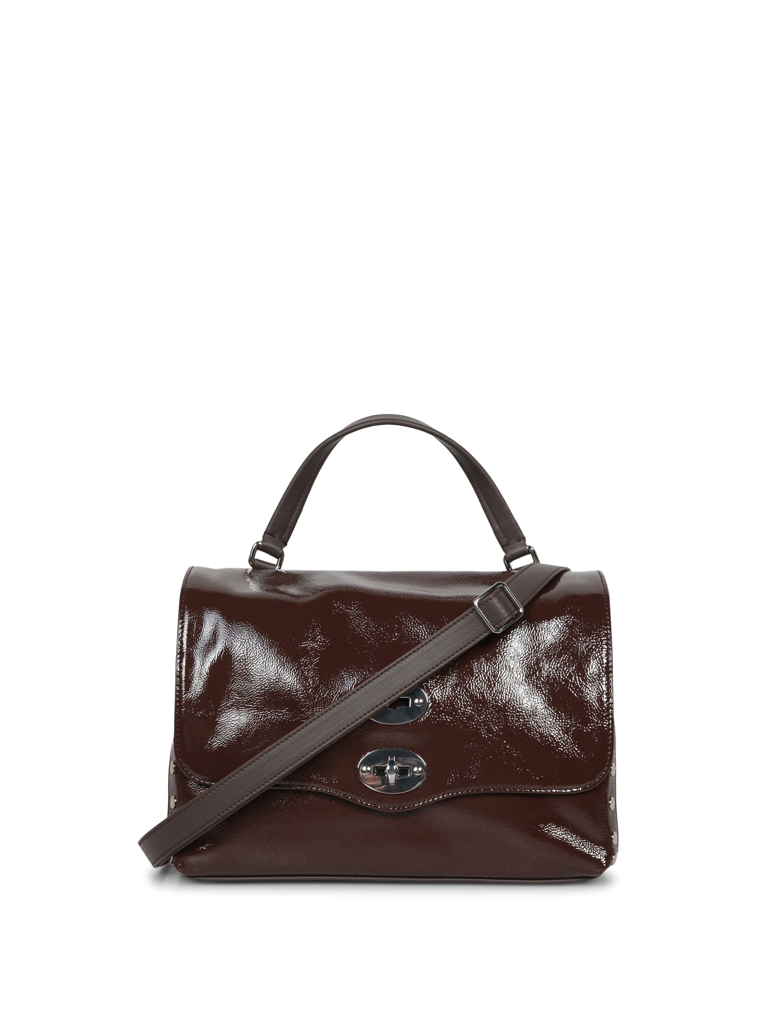 Zanellato Postina Naxos Dark Brown Bag