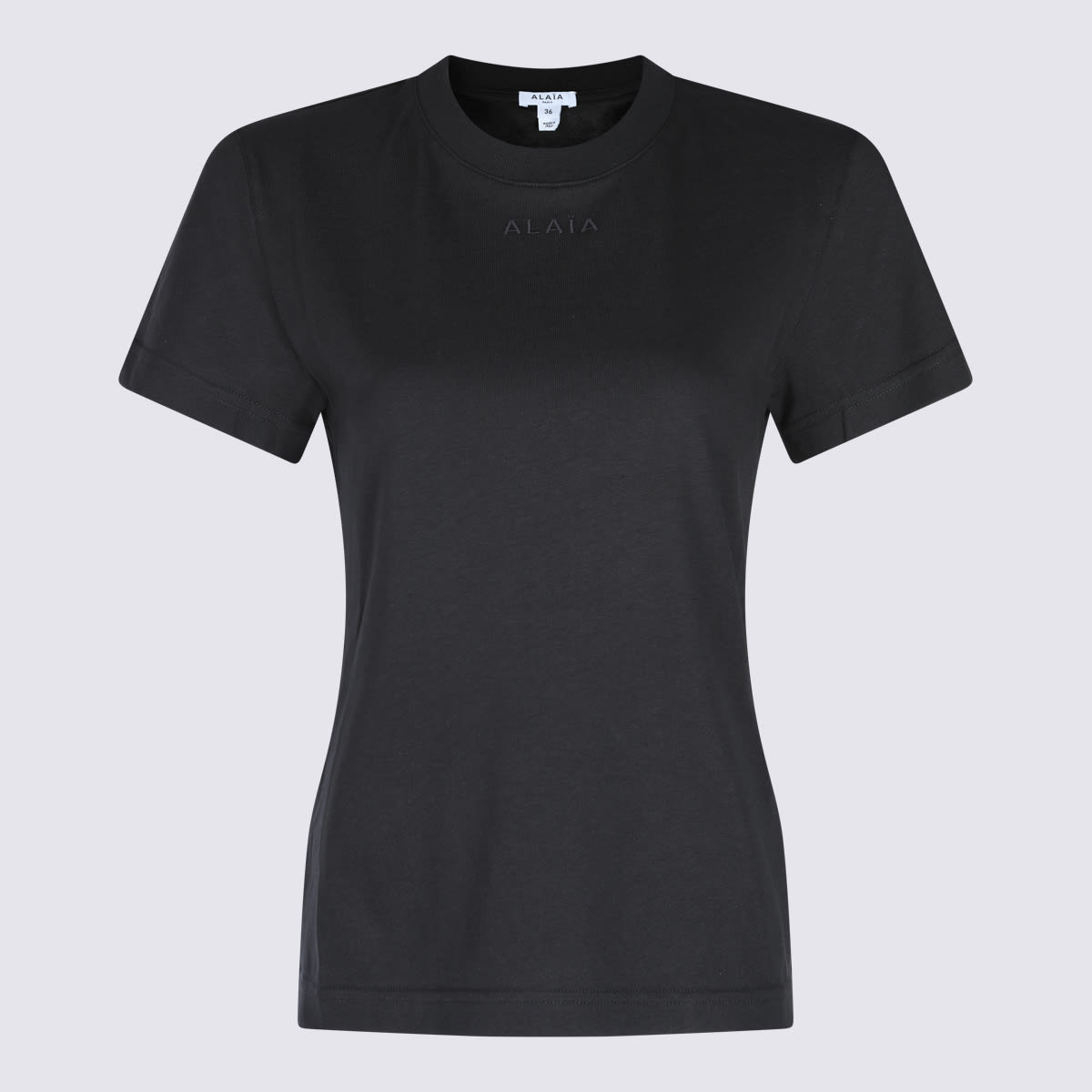 Black Cotton T-shirt