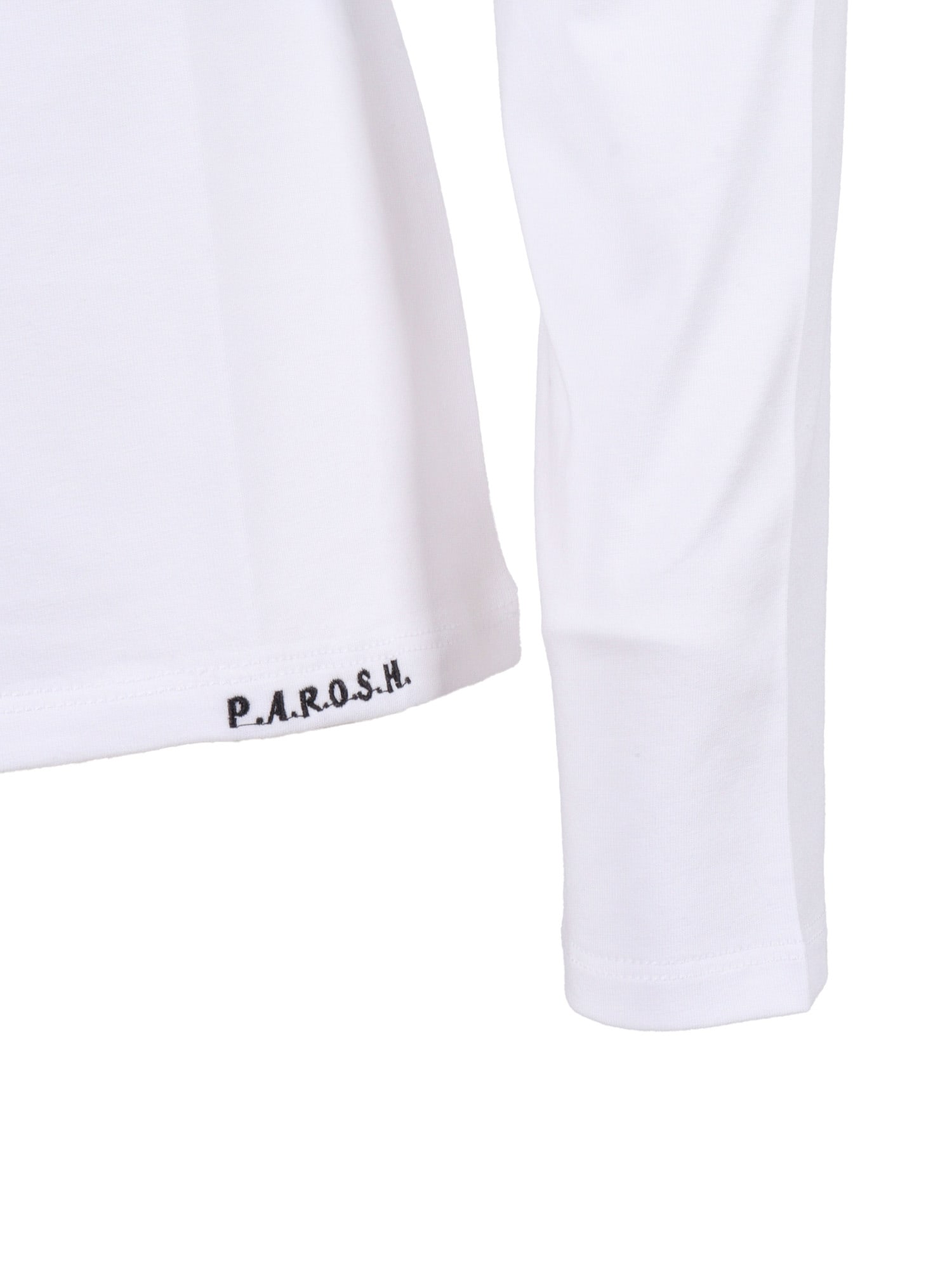 P.a.r.o.s.h Wool-silk-blend Jumper In White