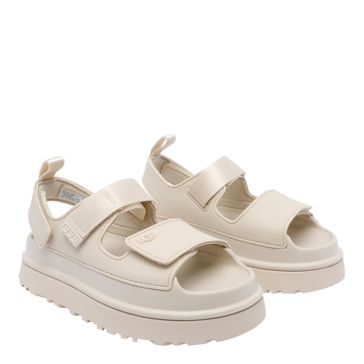 Ugg Golden Glow Sandals Sea Salt In White