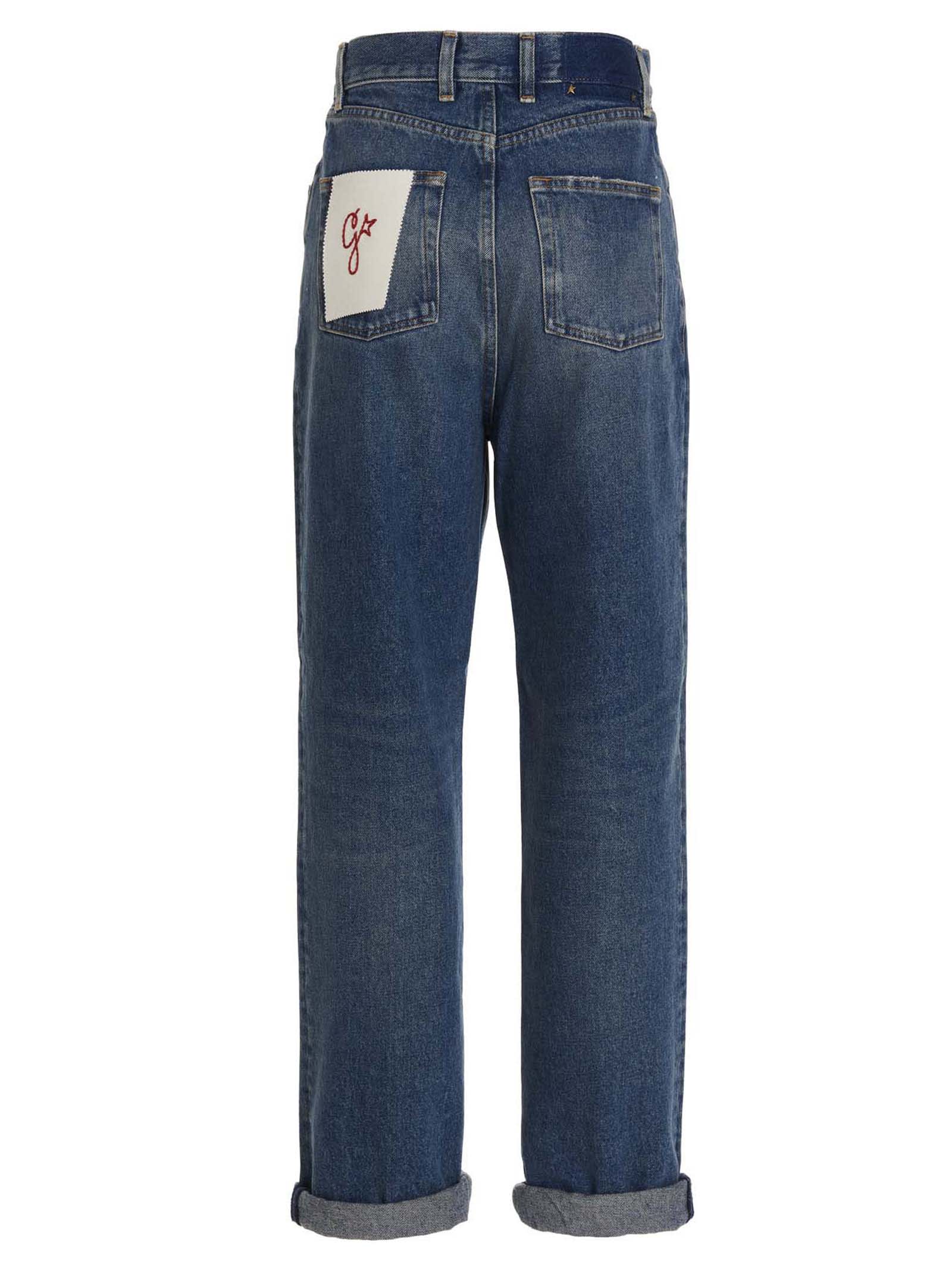 Shop Golden Goose Kim Jeans In Blue