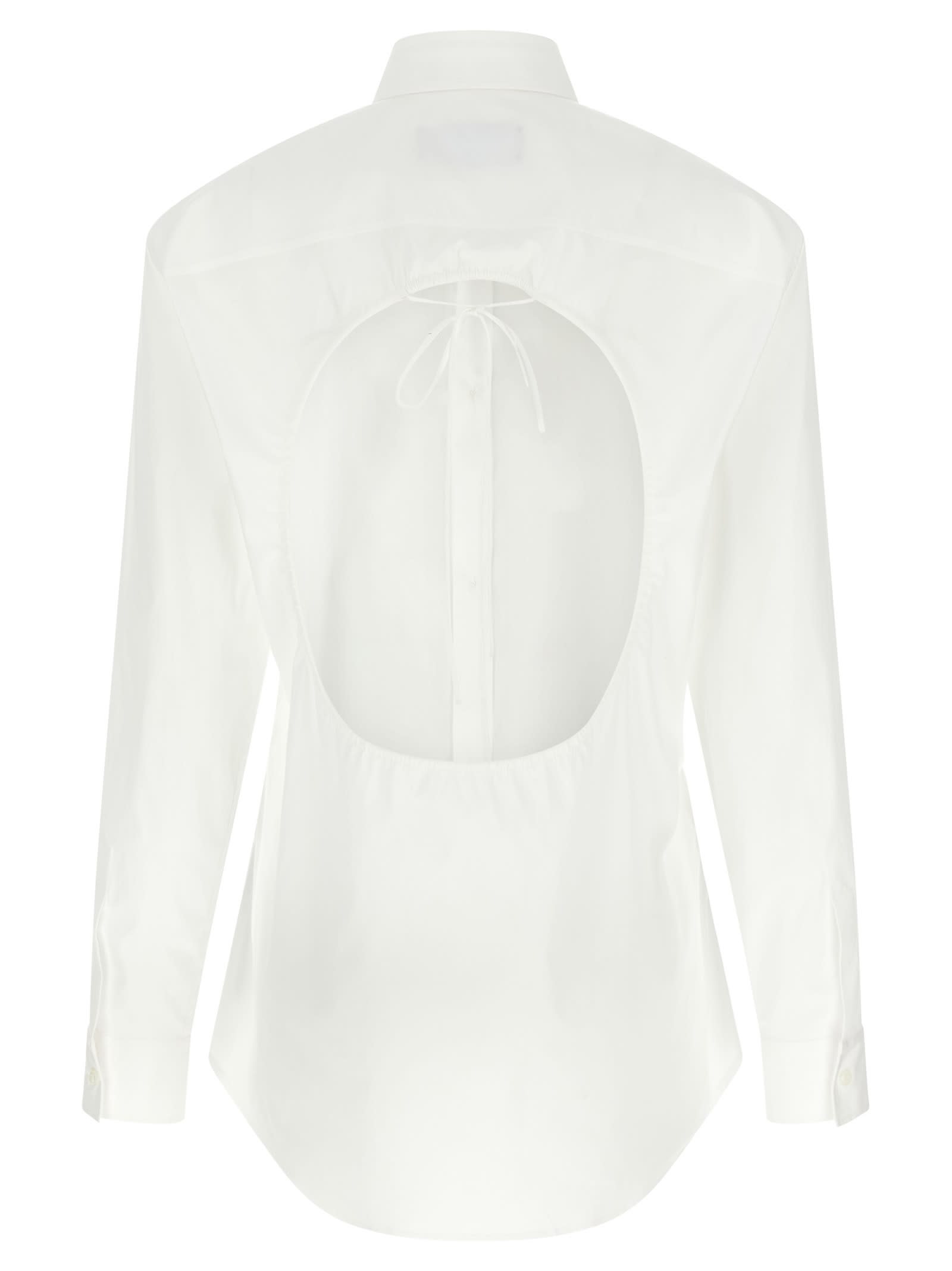 Dsquared2 Better Collaboration Long Sleeve Shirt In White