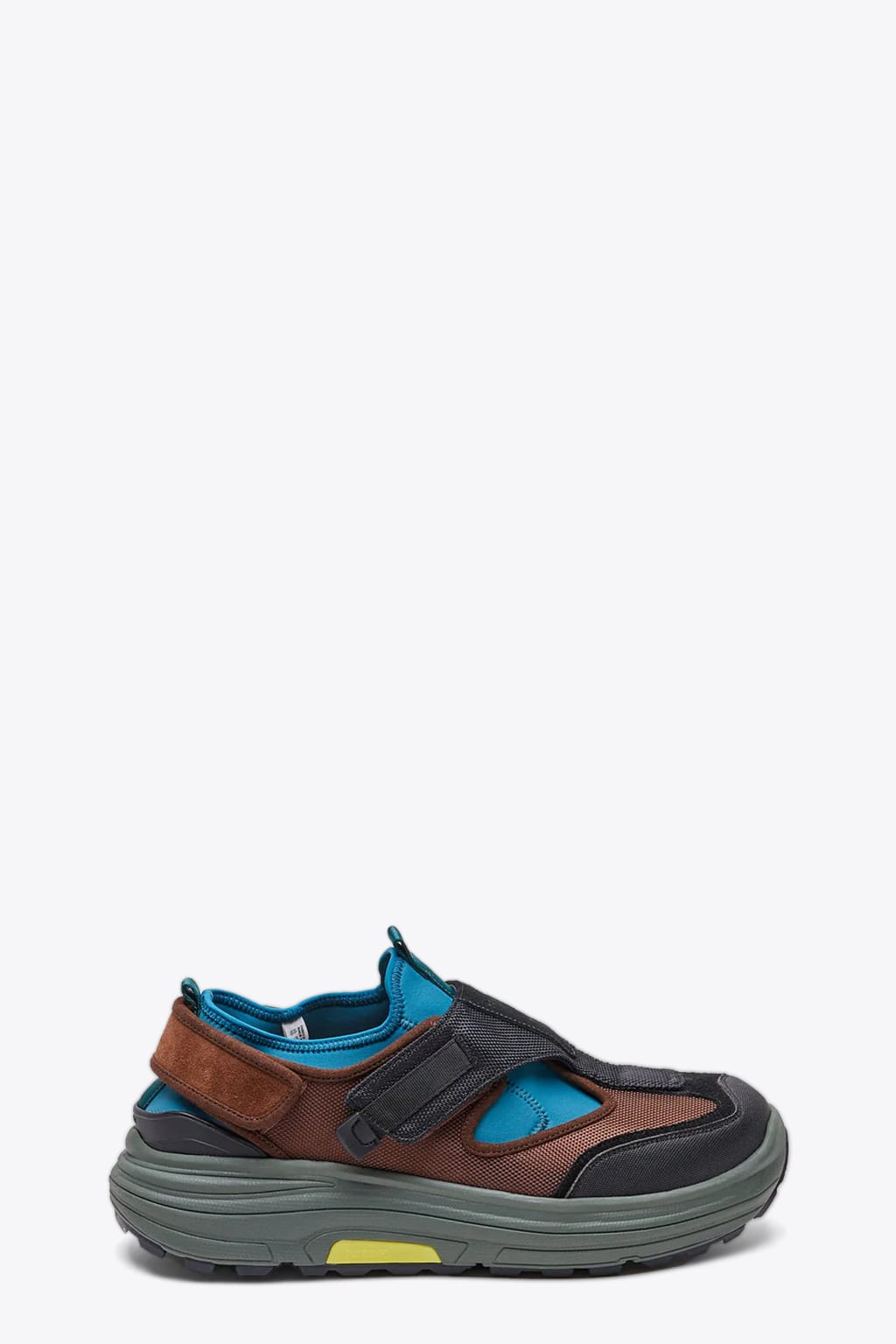 SUICOKE TRED MULTICOLOR LAYERED LOW SNEAKER - TRED