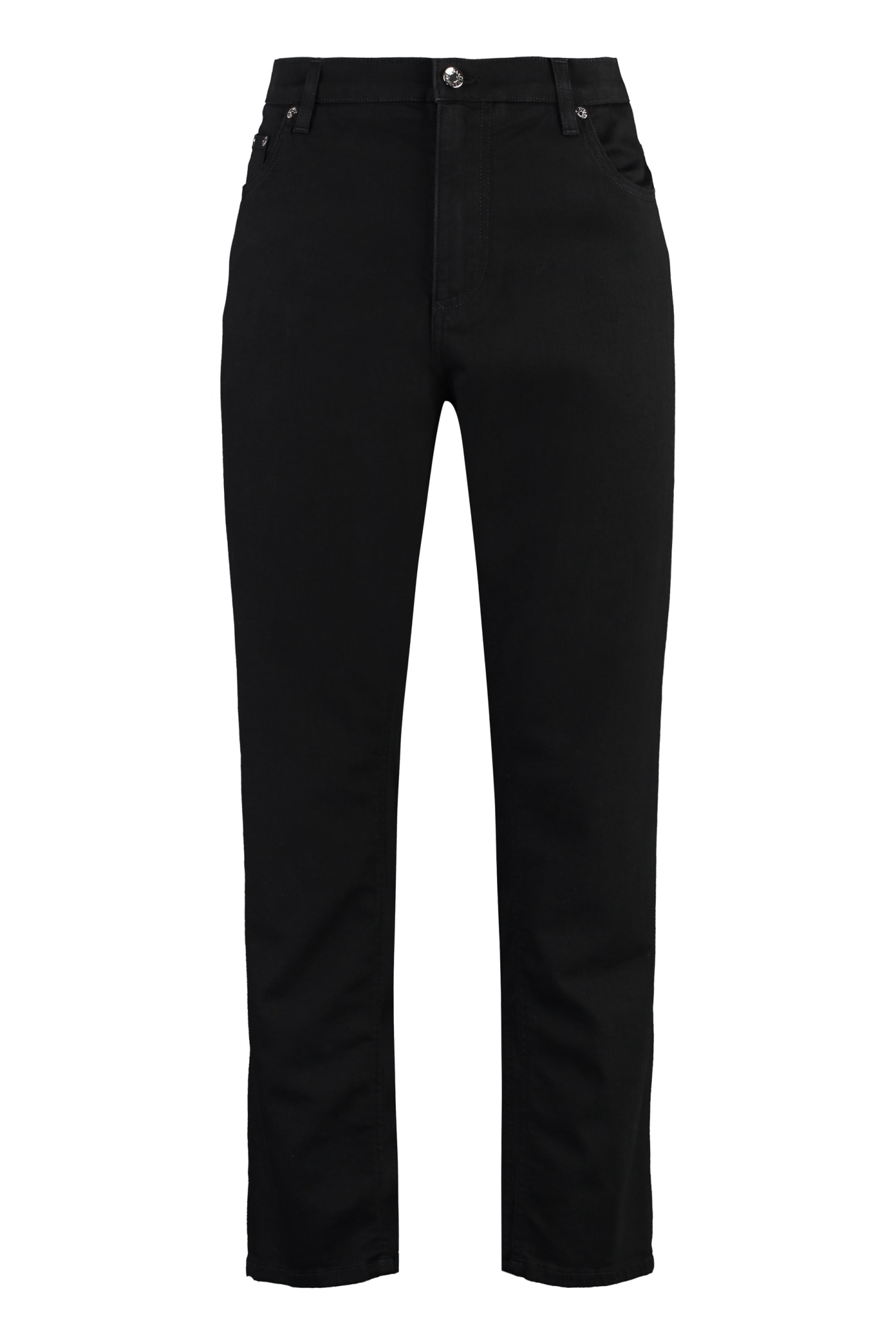 Dolce & Gabbana Loose-fit Jeans In Black