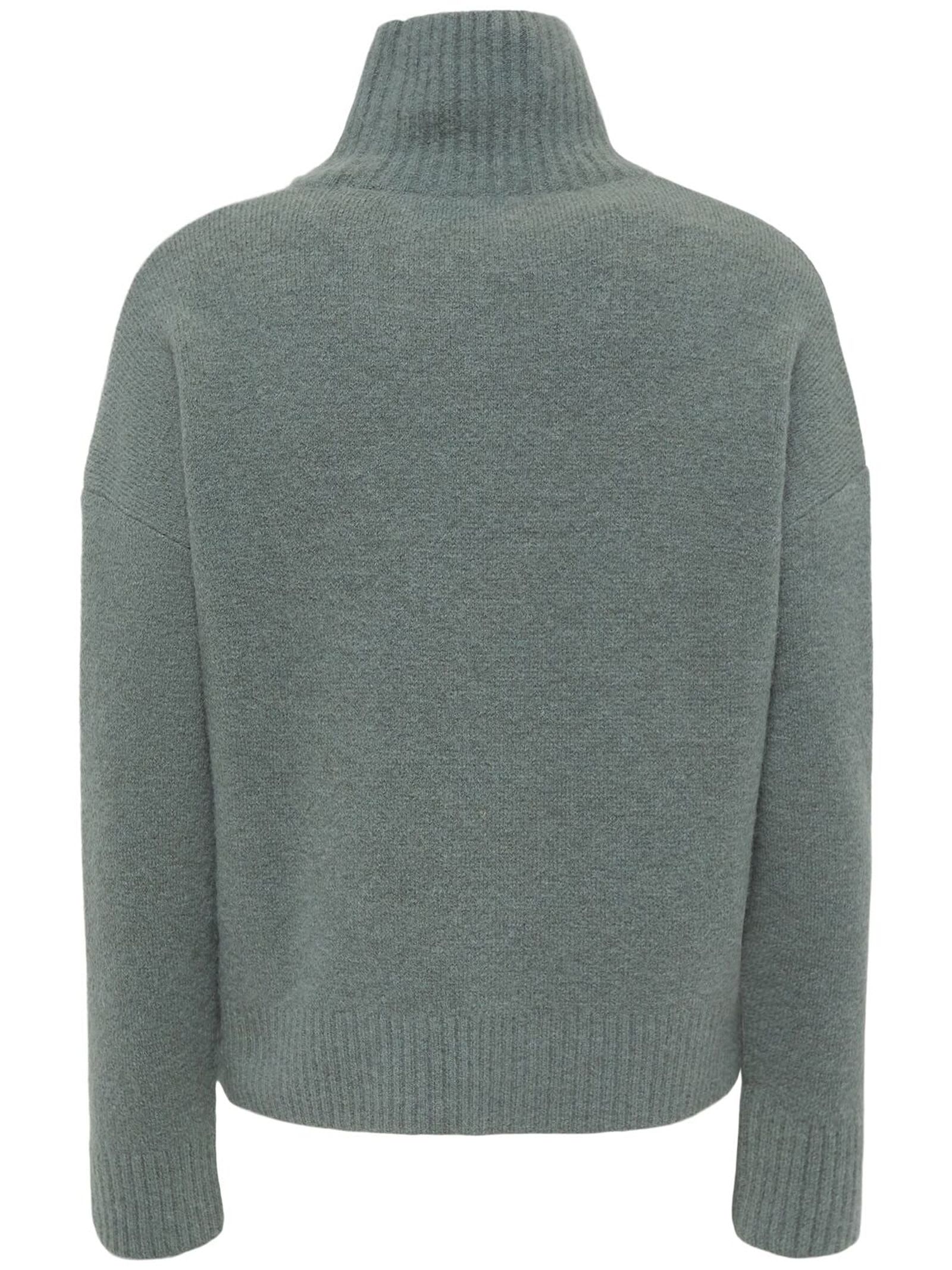 Shop Ami Alexandre Mattiussi Ami Sweaters Green