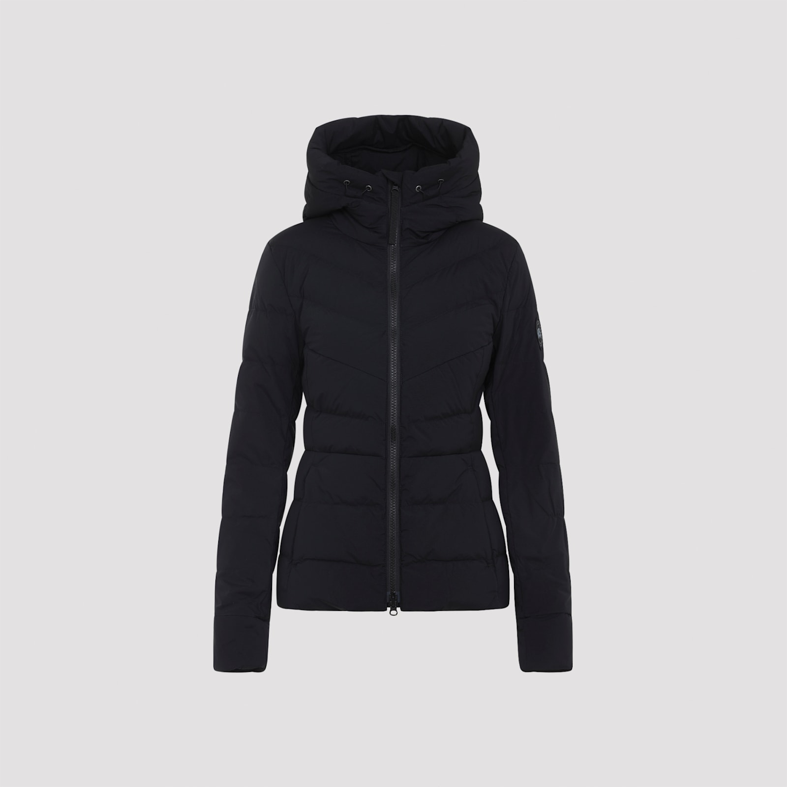 Canada Goose Feather-filled Quilted Black Polyamide Claire Jacket In Black