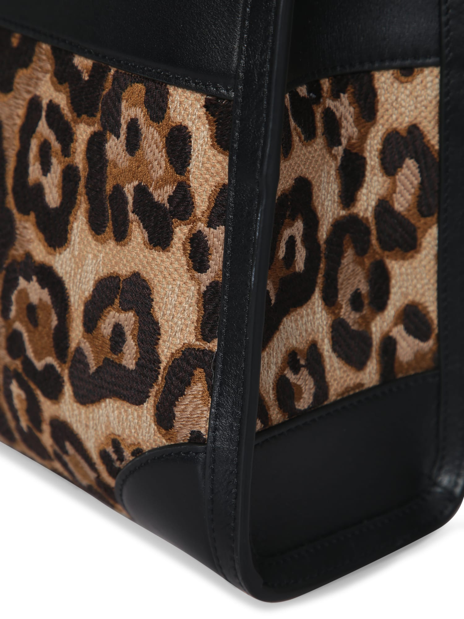 Dolce & Gabbana Double Handle Shoulder Bag In Black
