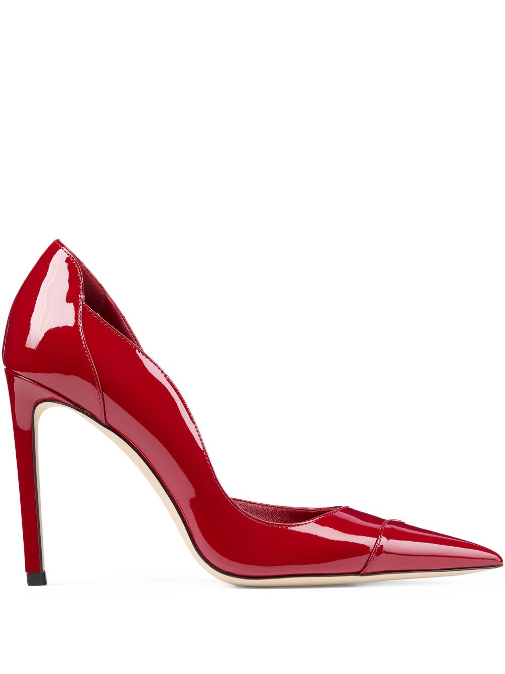 Jimmy Choo Patent Leather Stiletto Heel Pumps In Multi