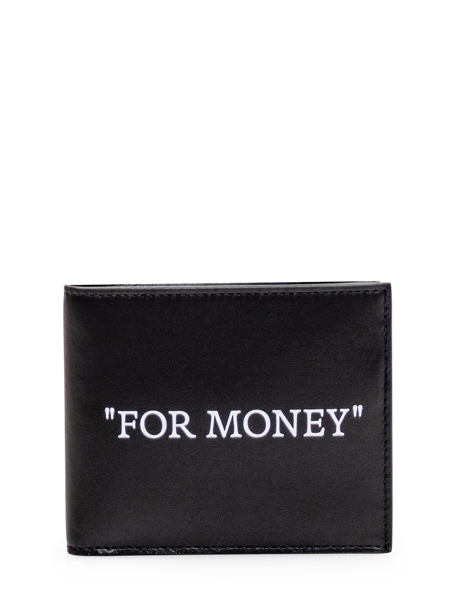 Shop Off-white For Money Wallet In Black White