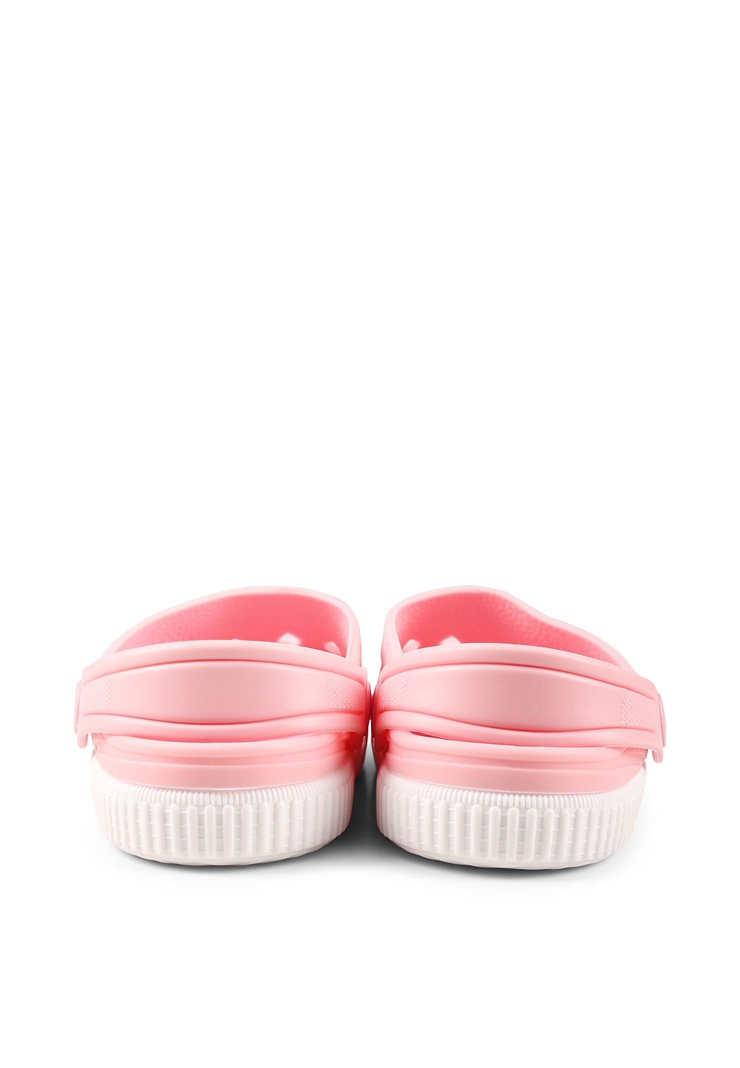 Shop Dolce & Gabbana Pink Mules For Girl With Logo Dg