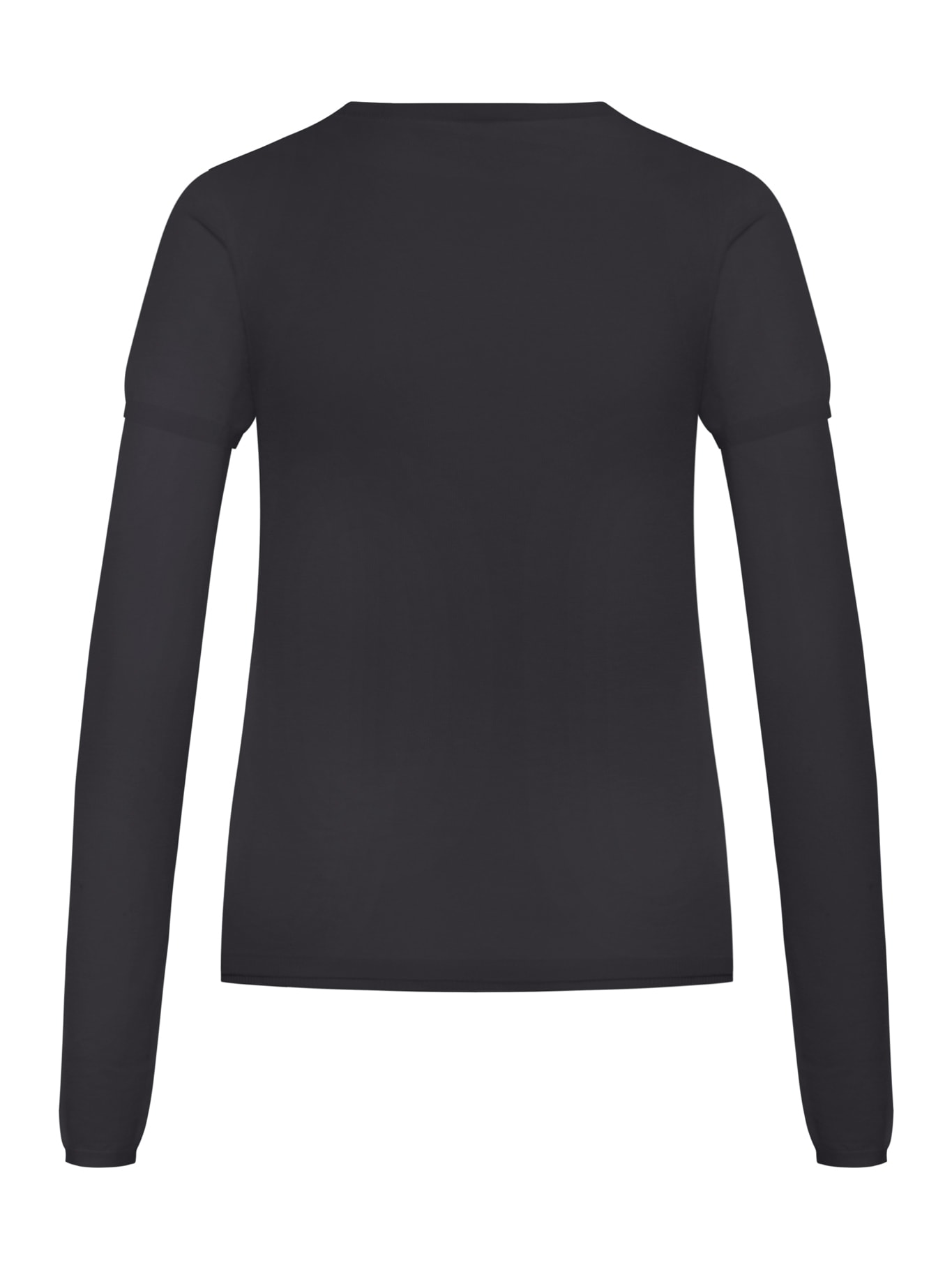 Shop Totême Layered Knitted Top In Black