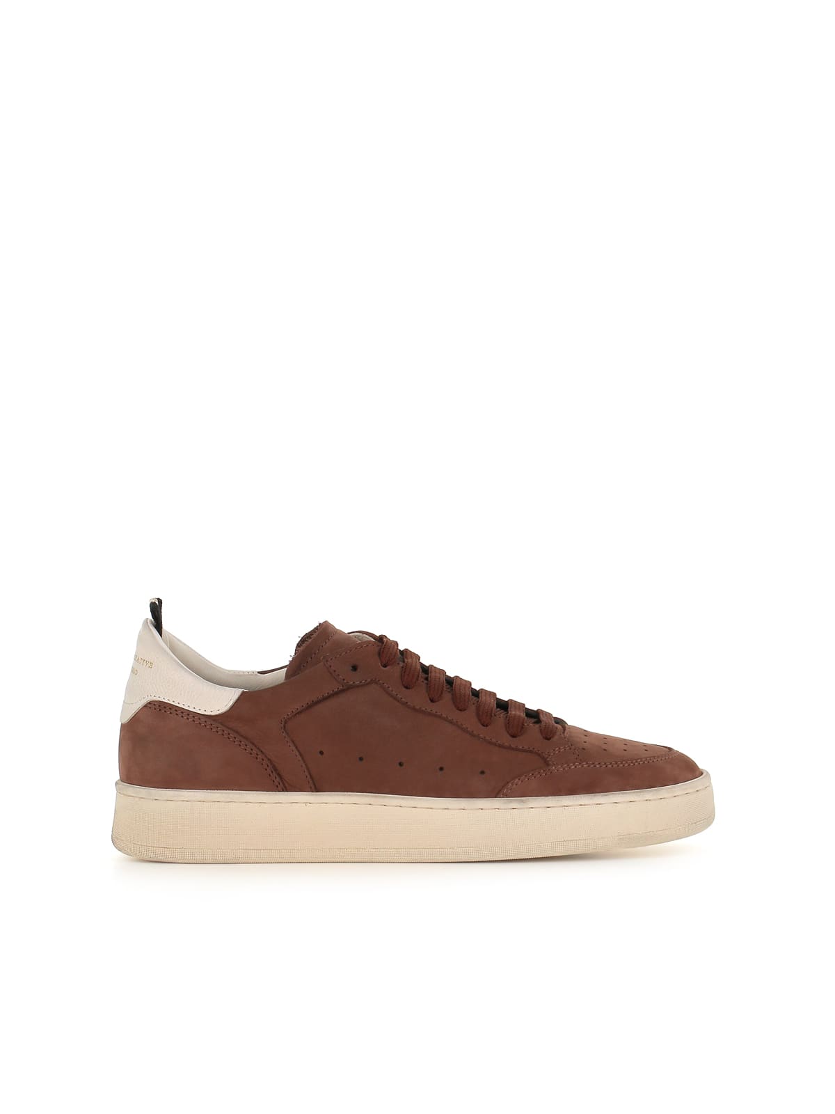 Officine Creative Magic 102 Leather Sneakers In Cigar
