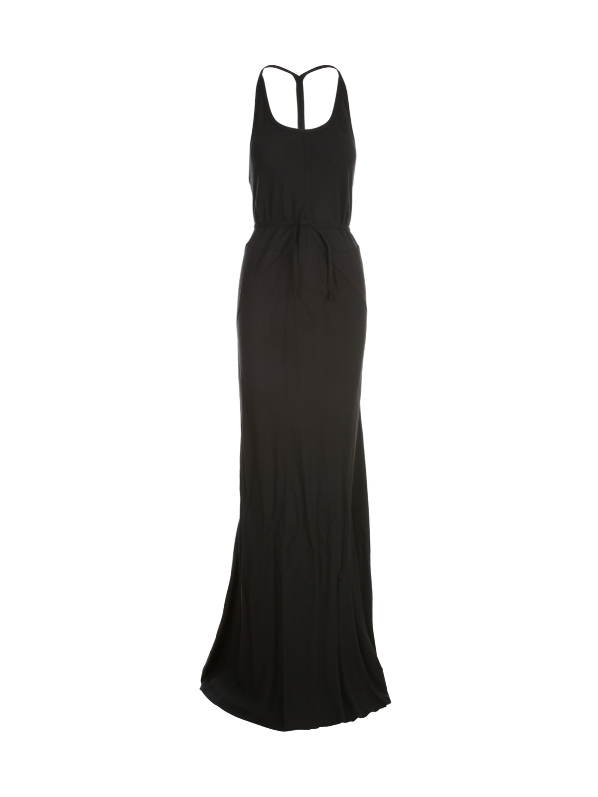 Ann Demeulemeester Sofia Long Sleeveless Dress In Black