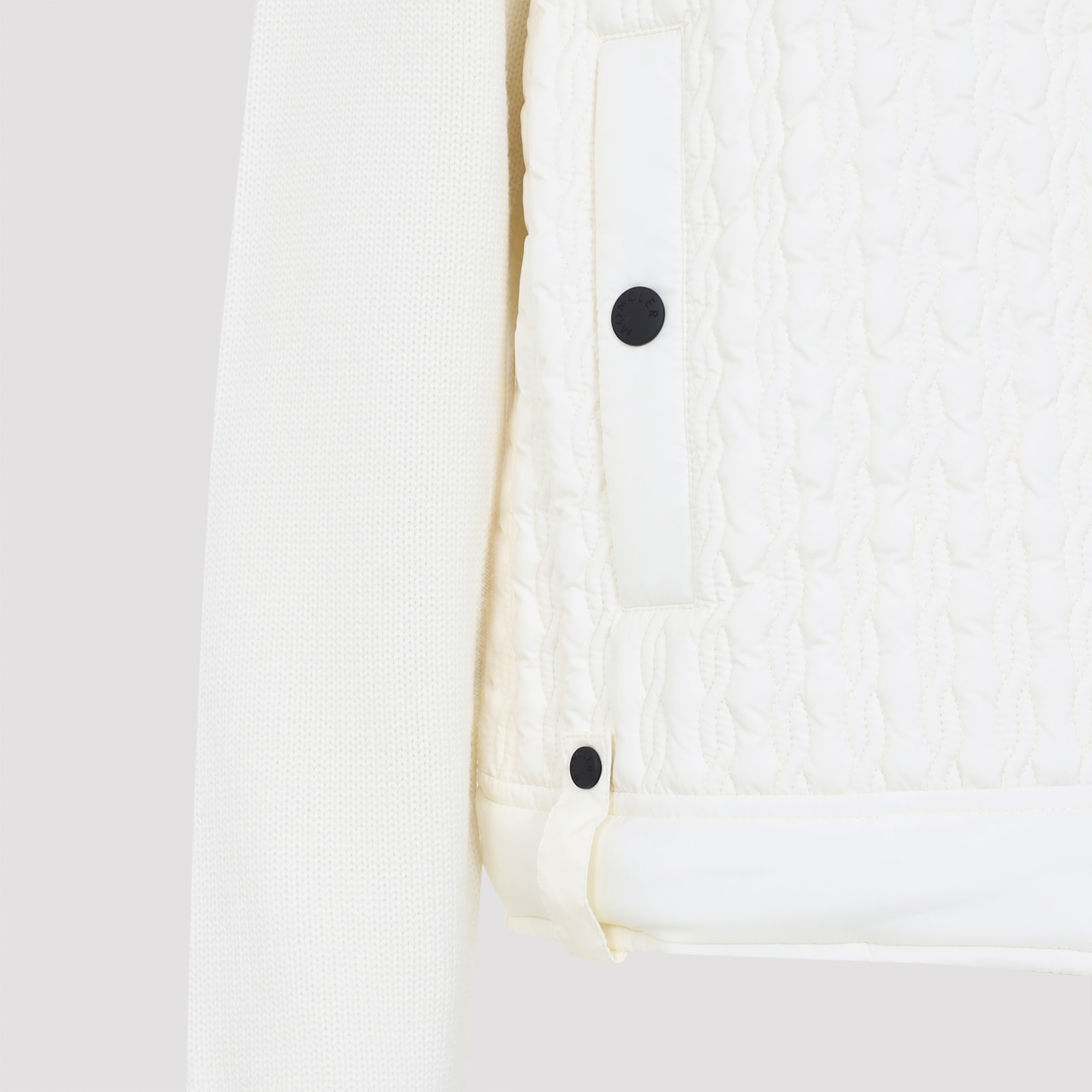 Moncler Cardigan In White