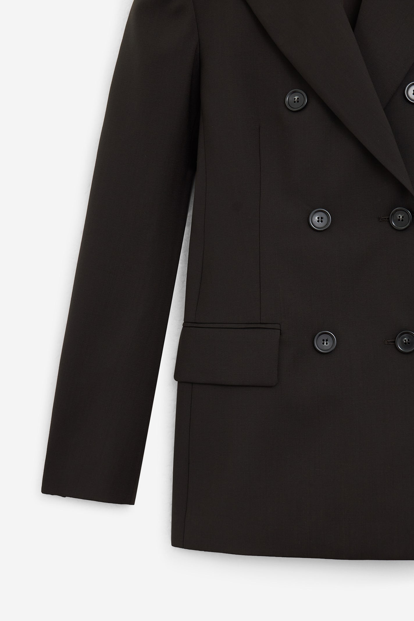 Sportmax Double-breasted Wool Suit In Brown