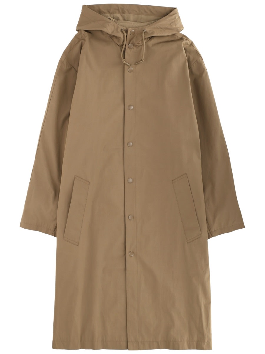 A. P.C. Hooded Trench Coat A. P.C. Hooded Trench Coat
