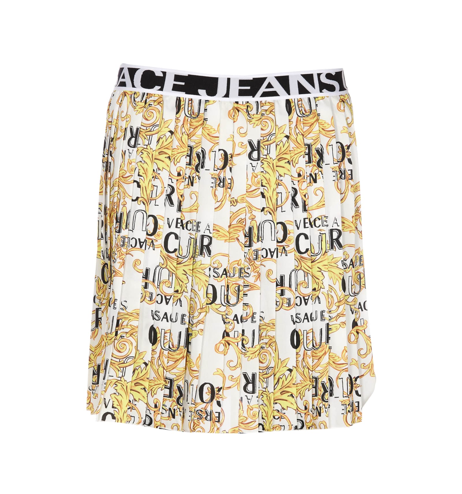 VERSACE JEANS COUTURE COUTURE LOGO MINI SKIRT